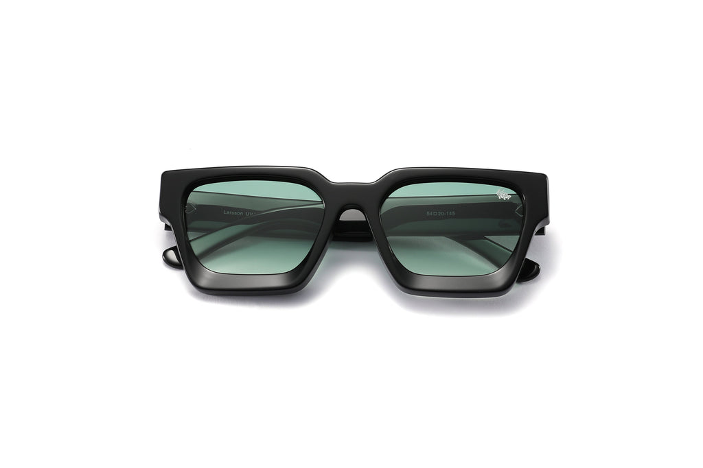 Larsson Gloss Black | Green