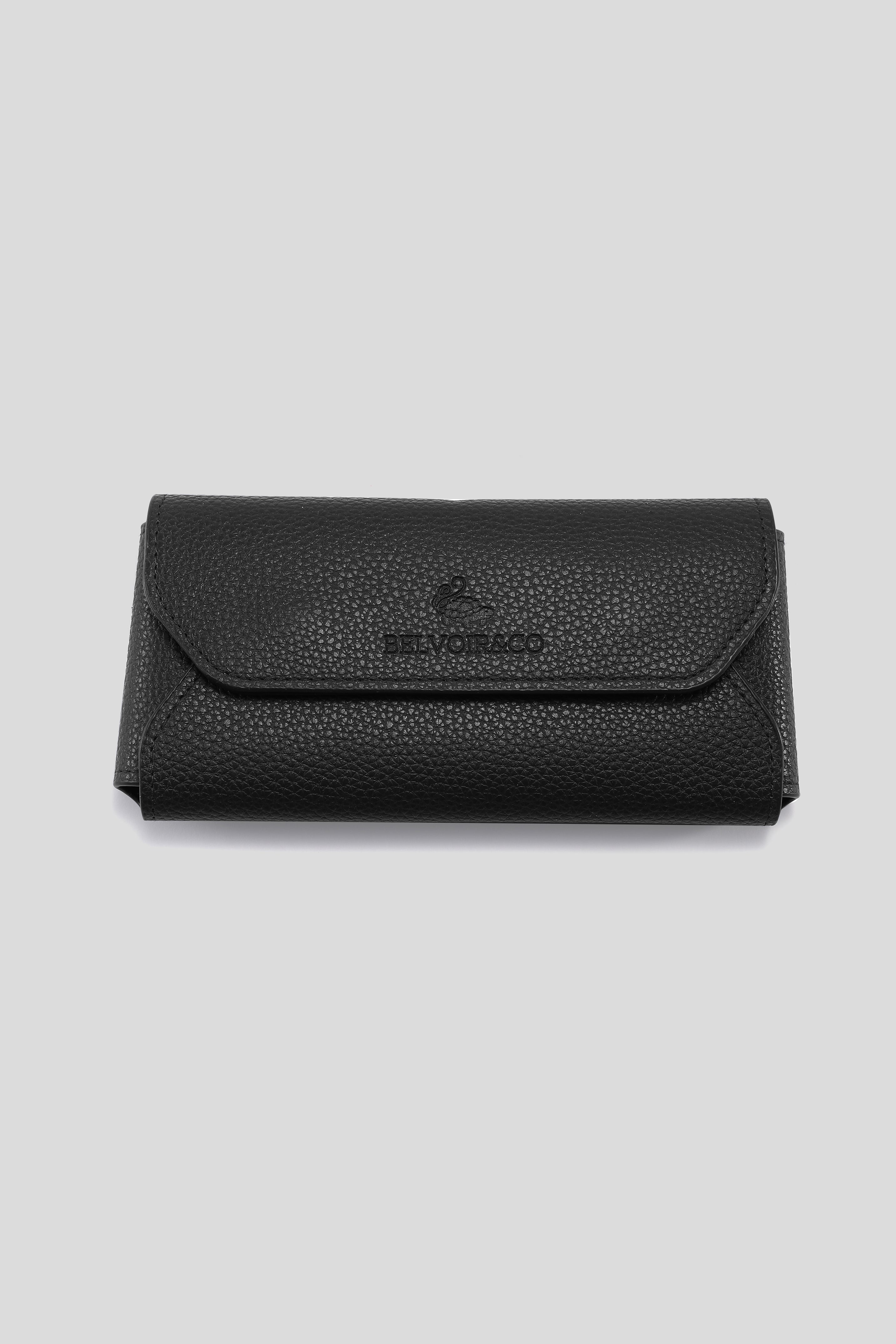 Black Leather Case