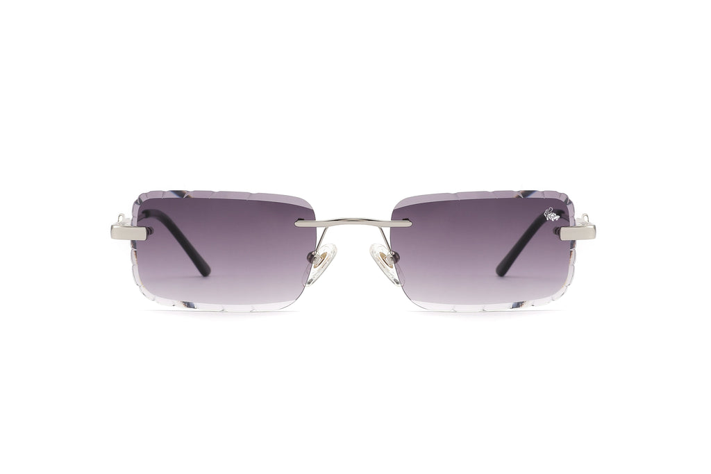 Diamond Cut Hampton Smoke | Silver