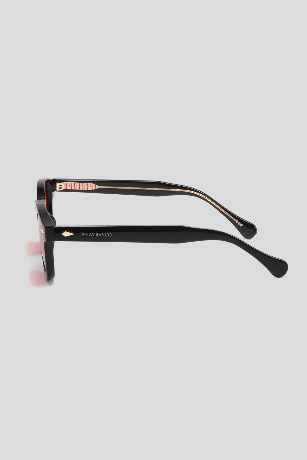 Ascot Black | Red Night Lens