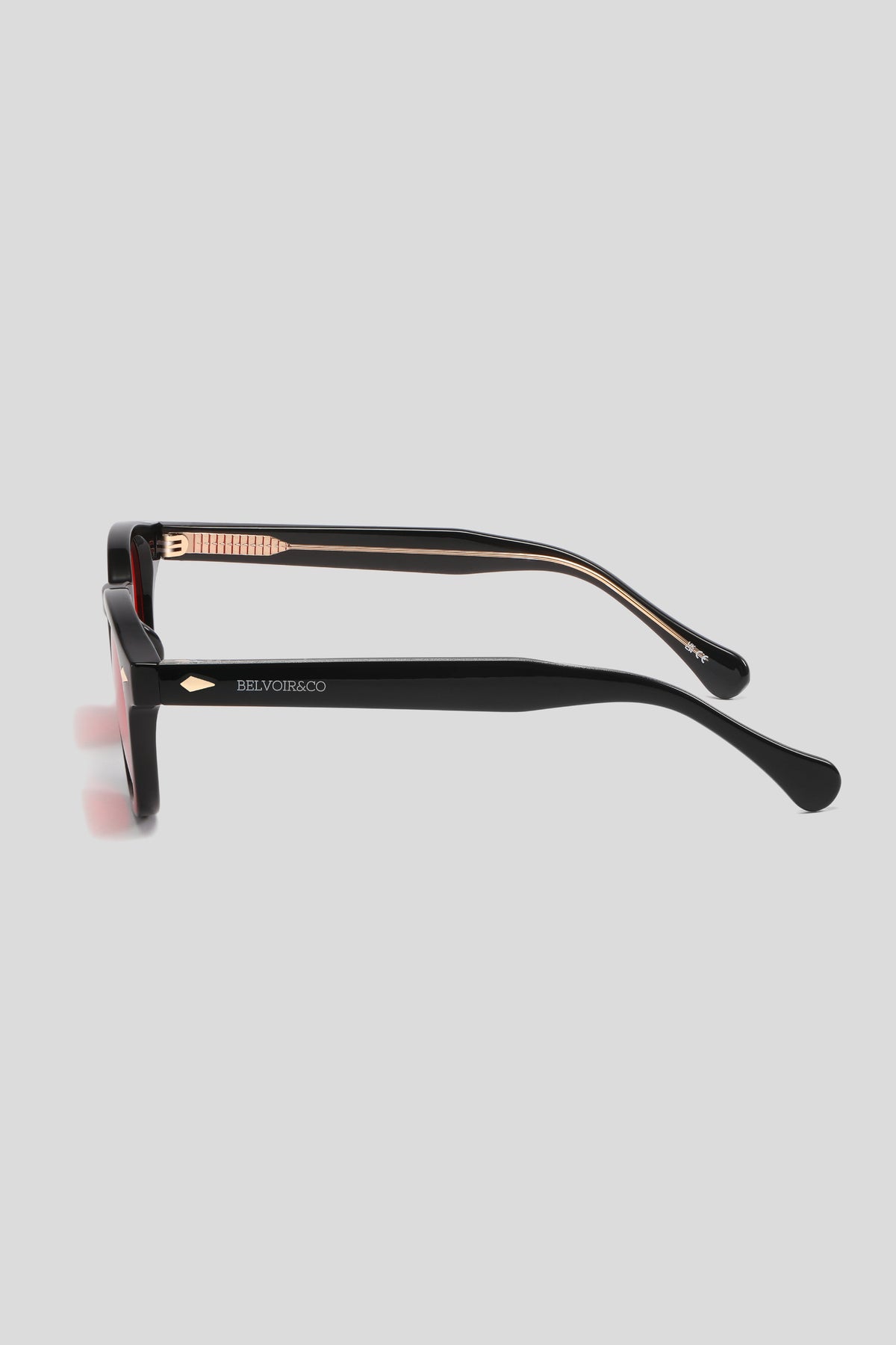 Ascot Black | Red Night Lens