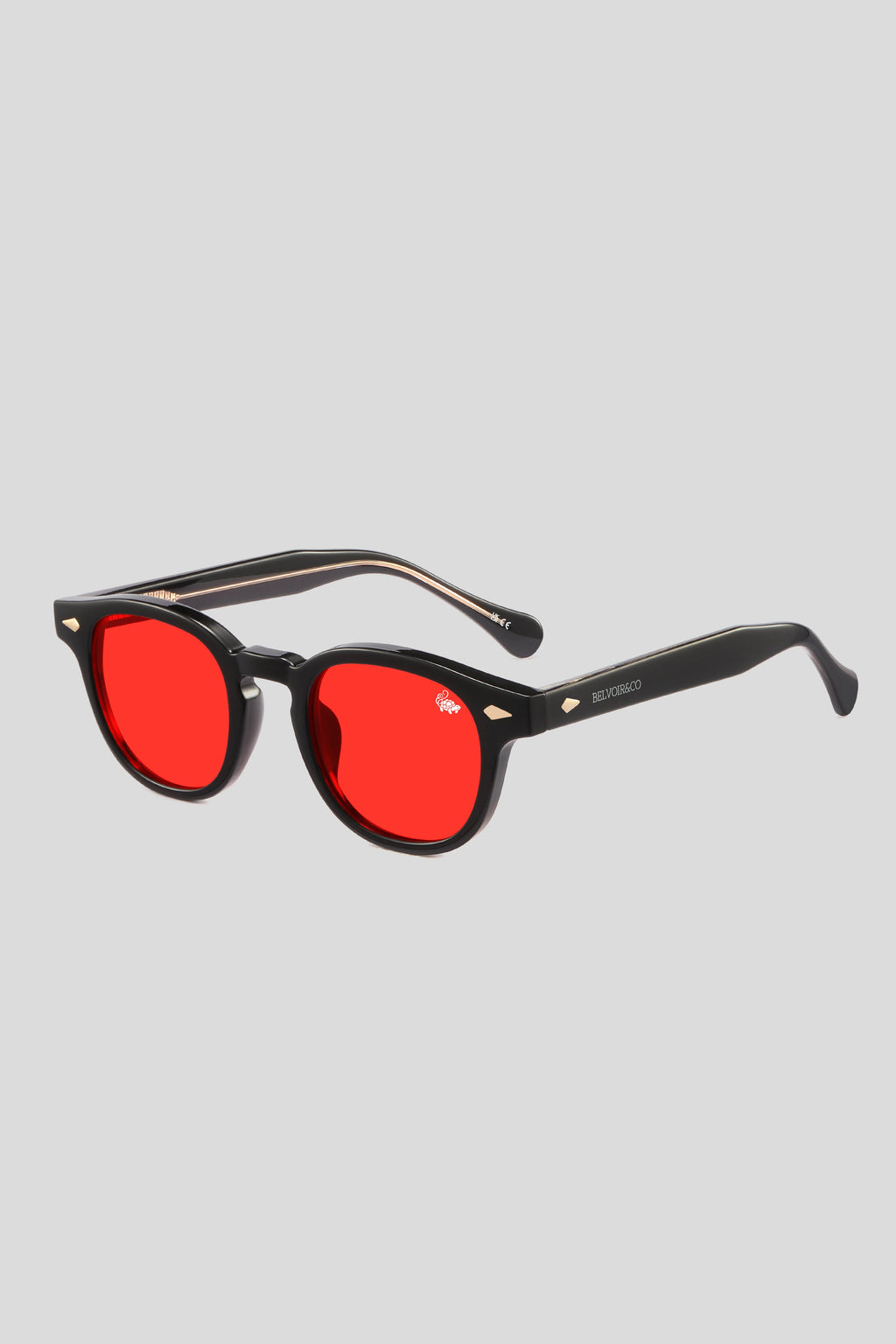Ascot Black | Red Night Lens
