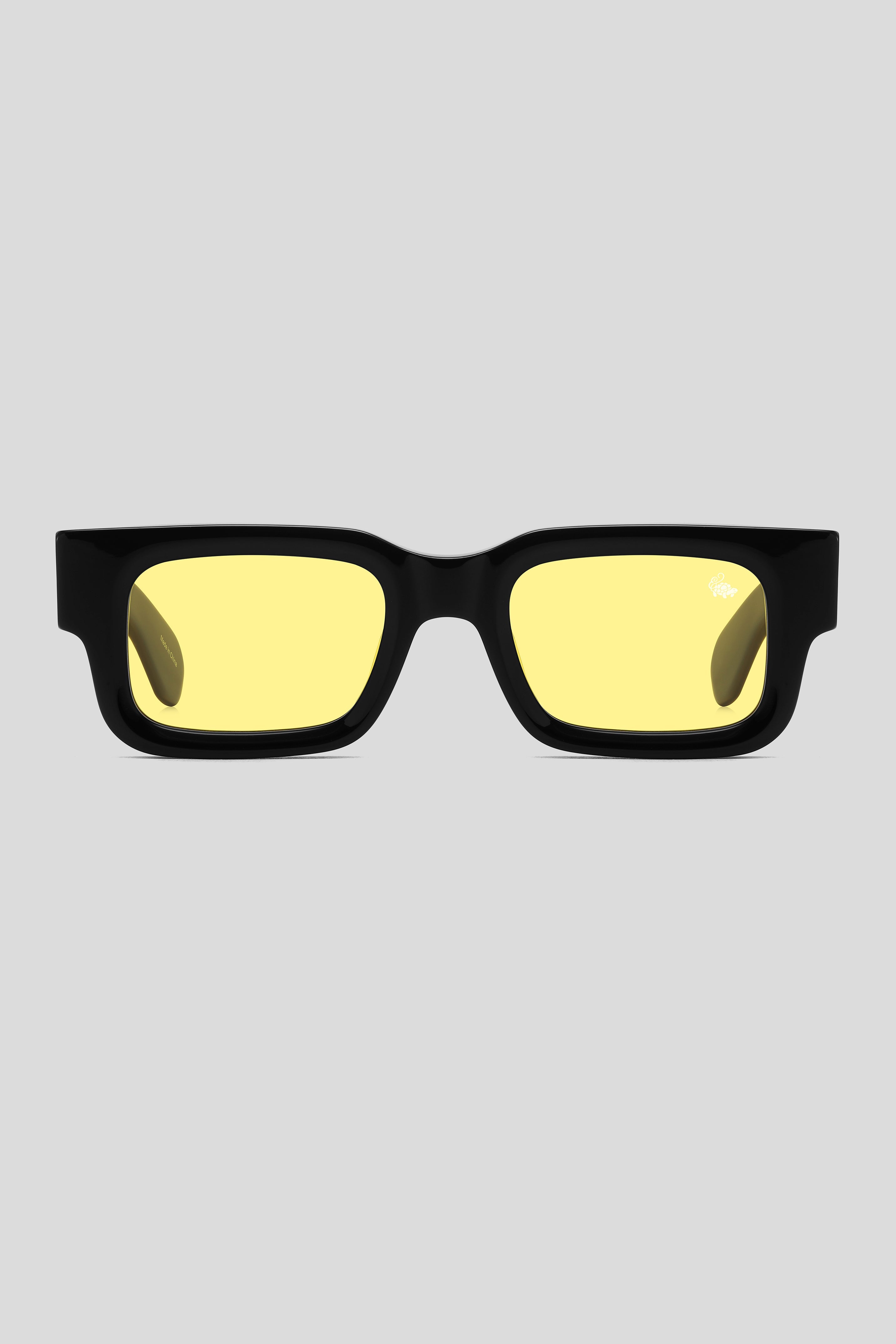 Arlo Gloss Black | Yellow
