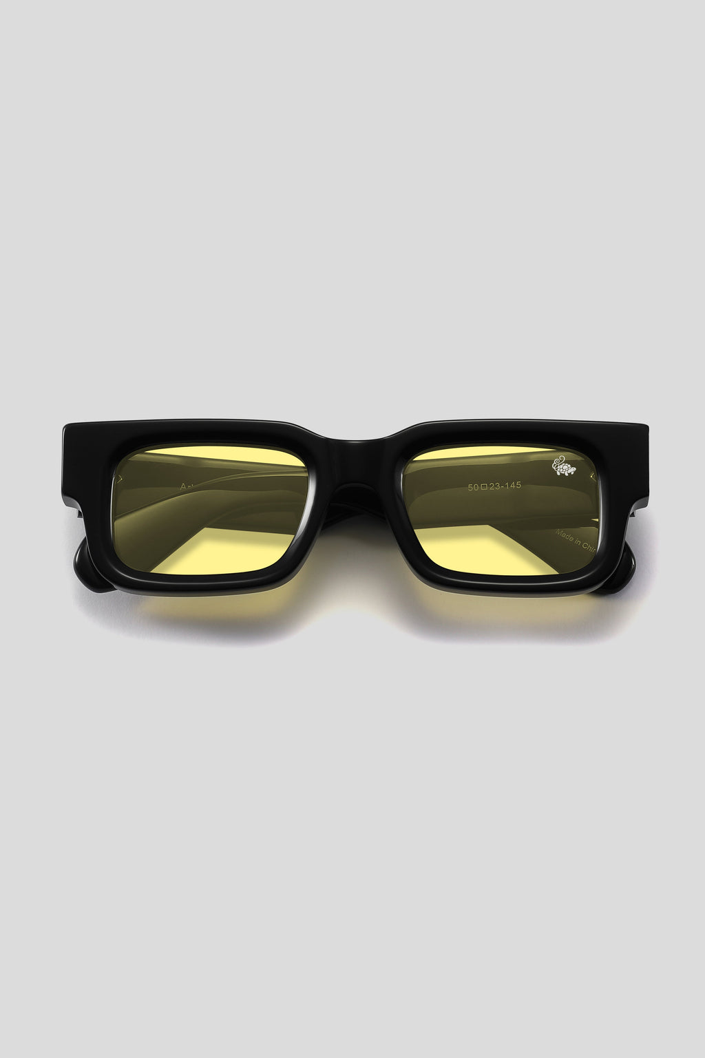 Arlo Gloss Black | Yellow