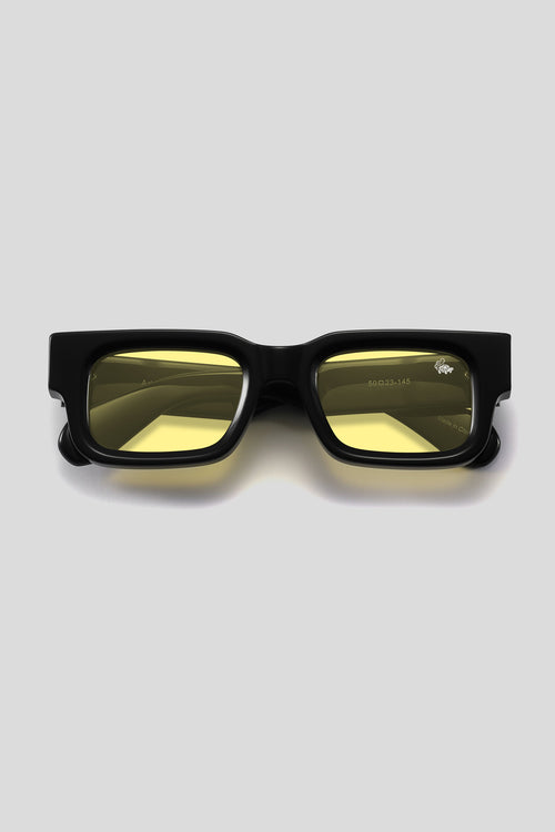 Arlo Gloss Black | Yellow