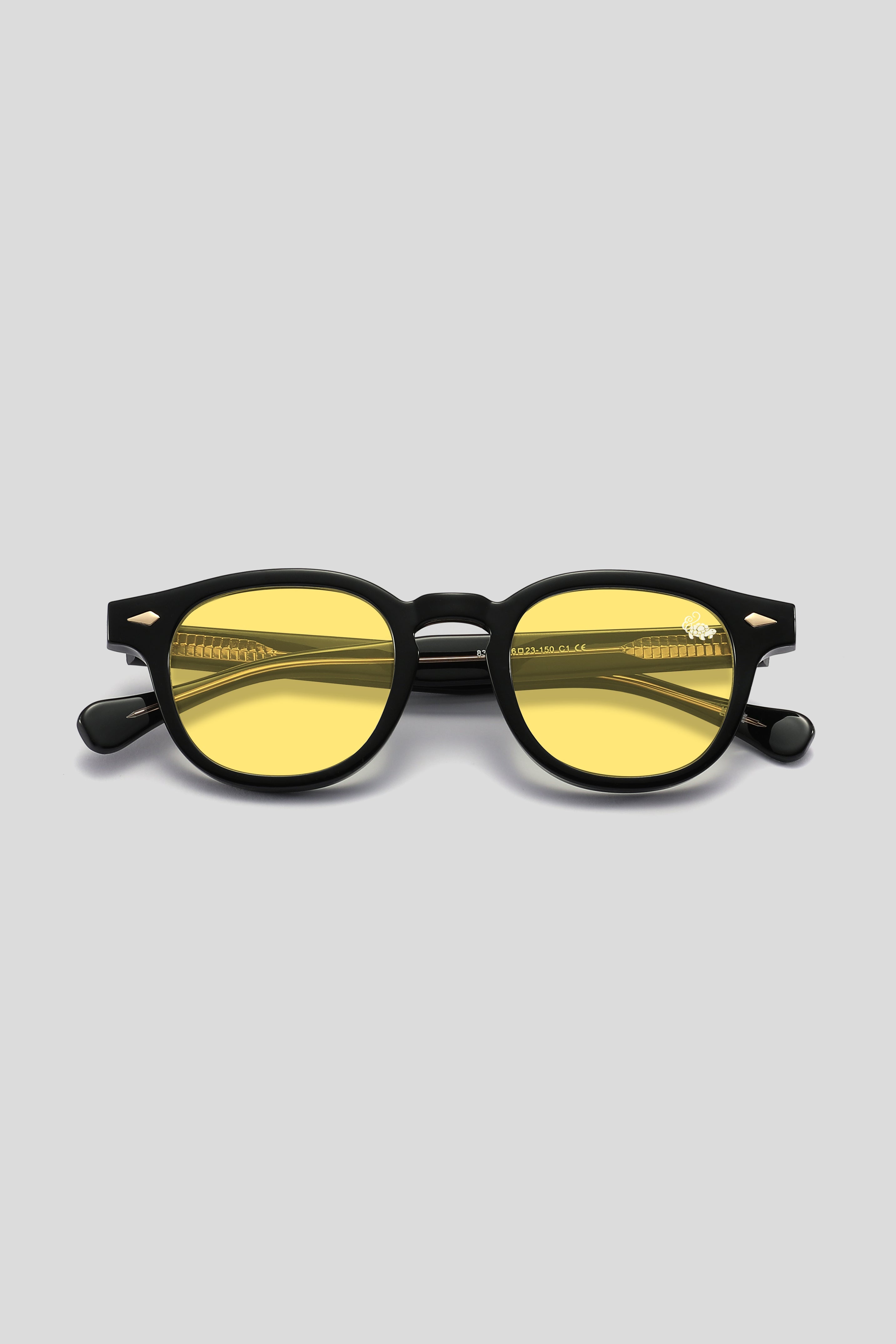 Ascot Black | Yellow Anti Blue