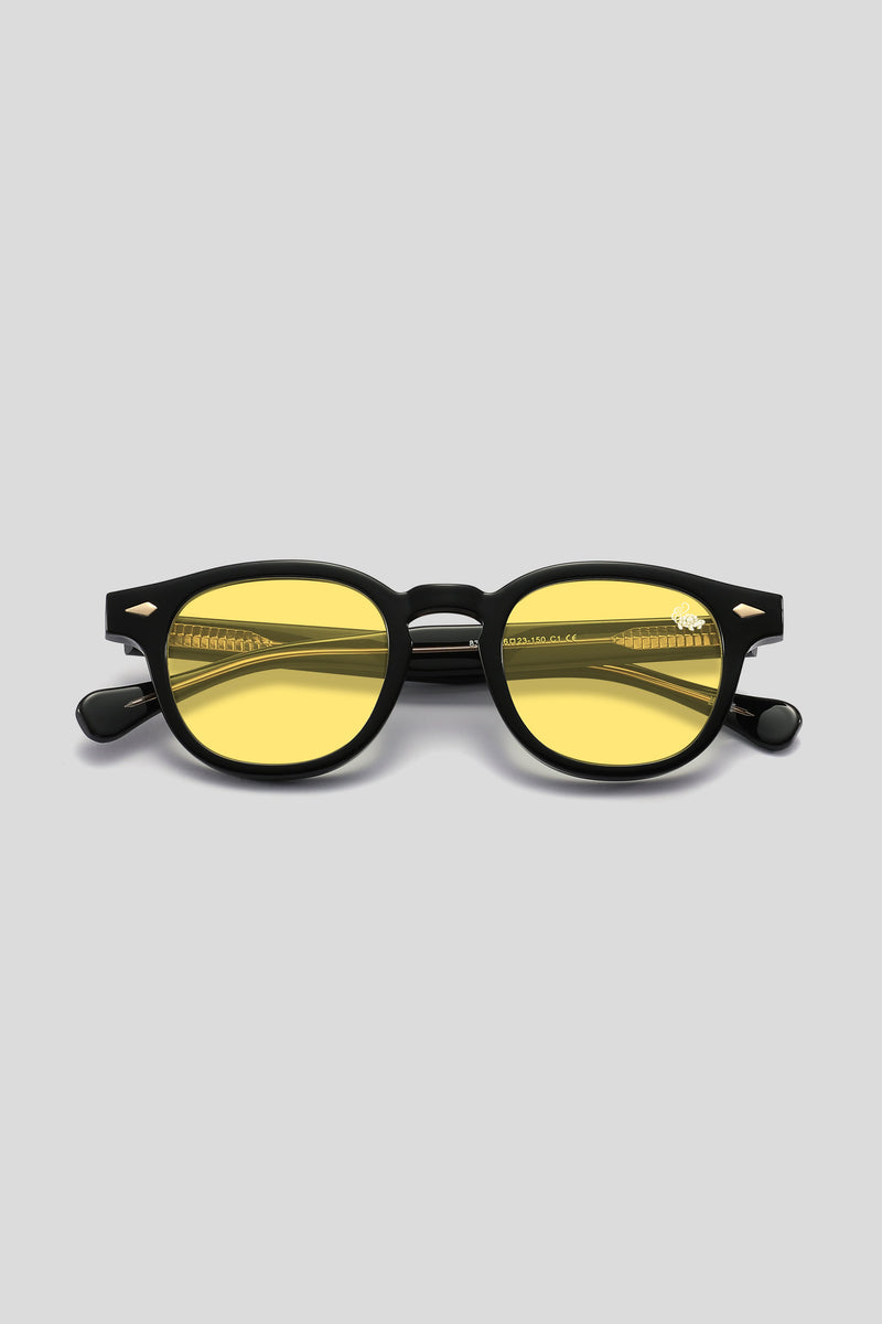 Ascot Black | Yellow Anti Blue