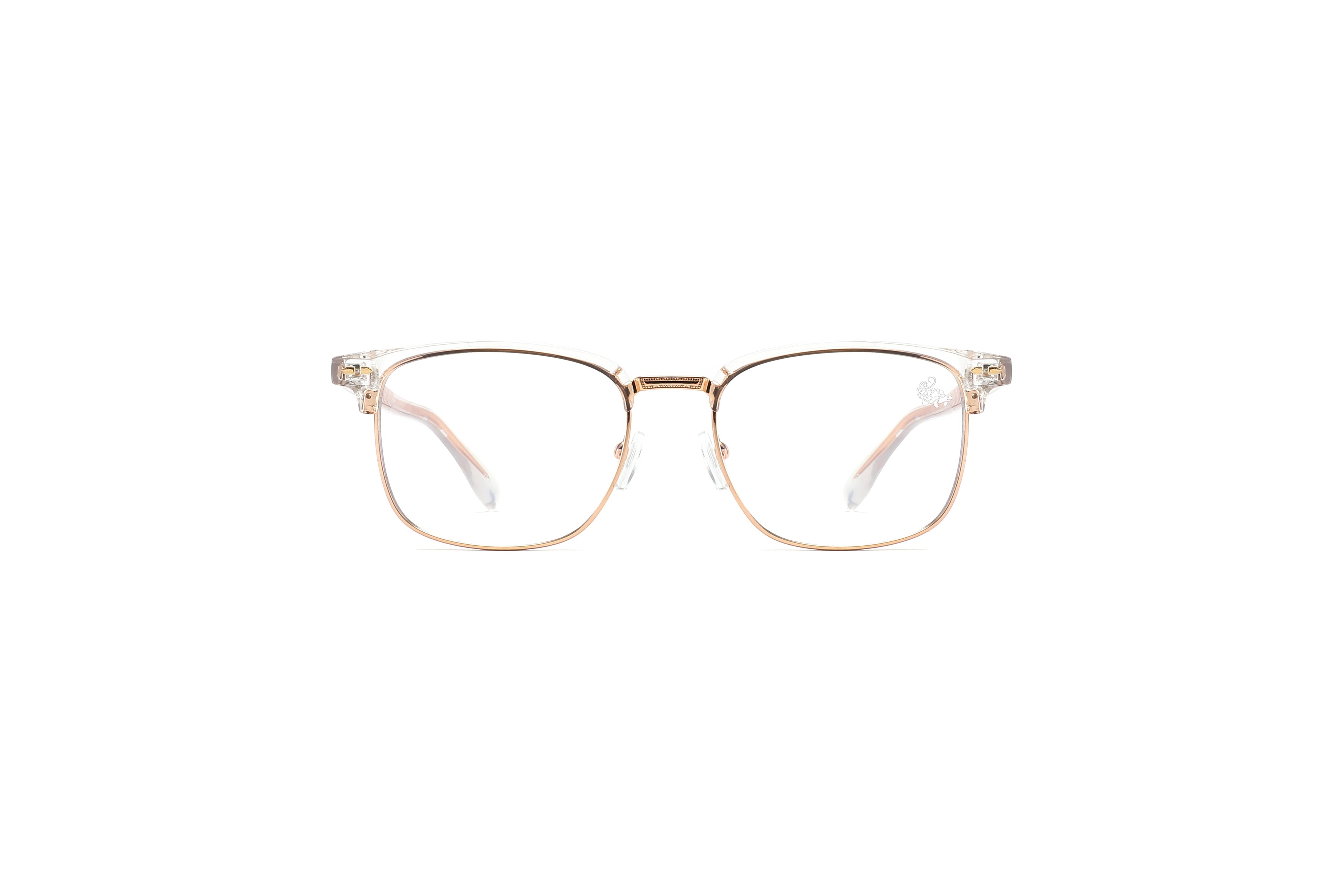 Clubmaster Transparent | Anti Blue