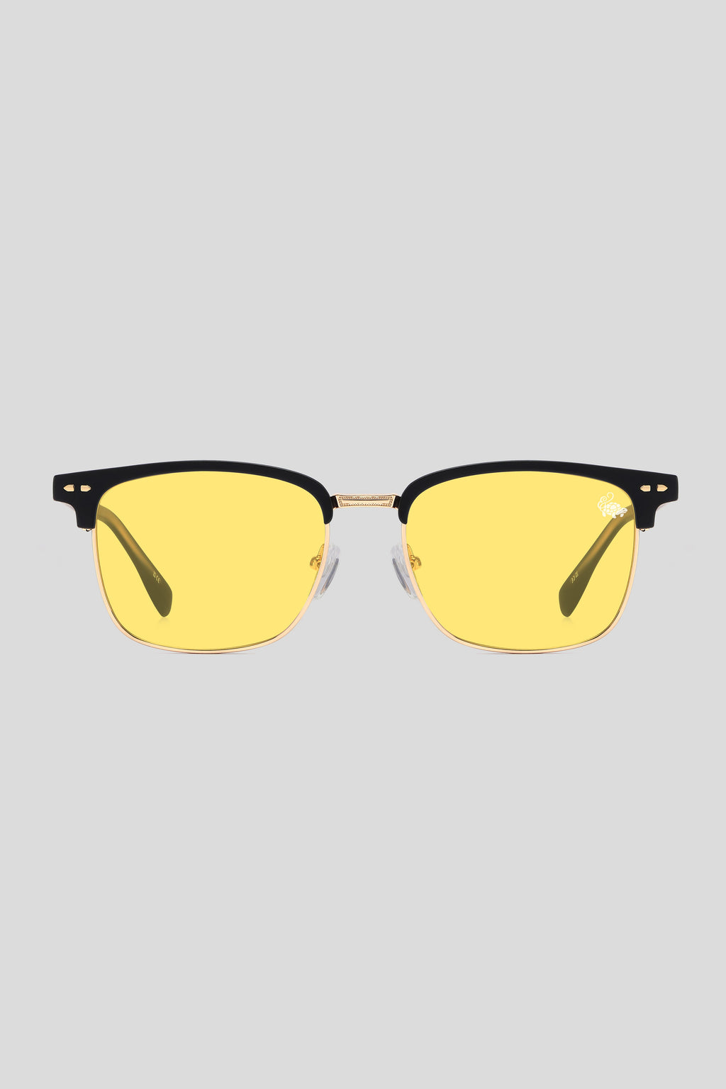 Clubmaster Black | Yellow Anti Blue