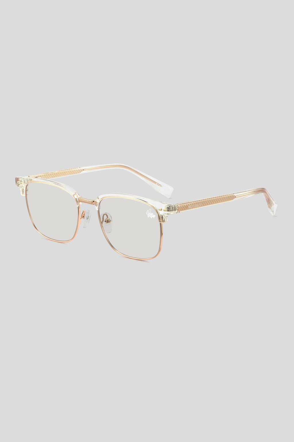 Clubmaster Transparent | Anti Blue