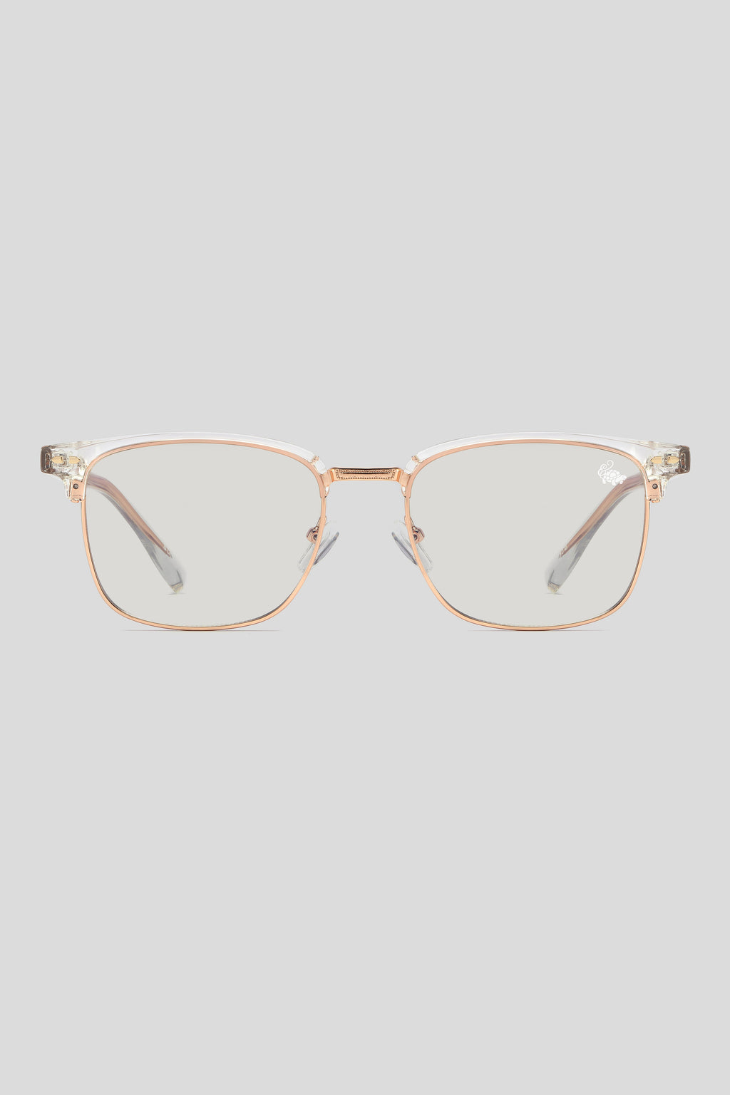 Clubmaster Transparent | Anti Blue