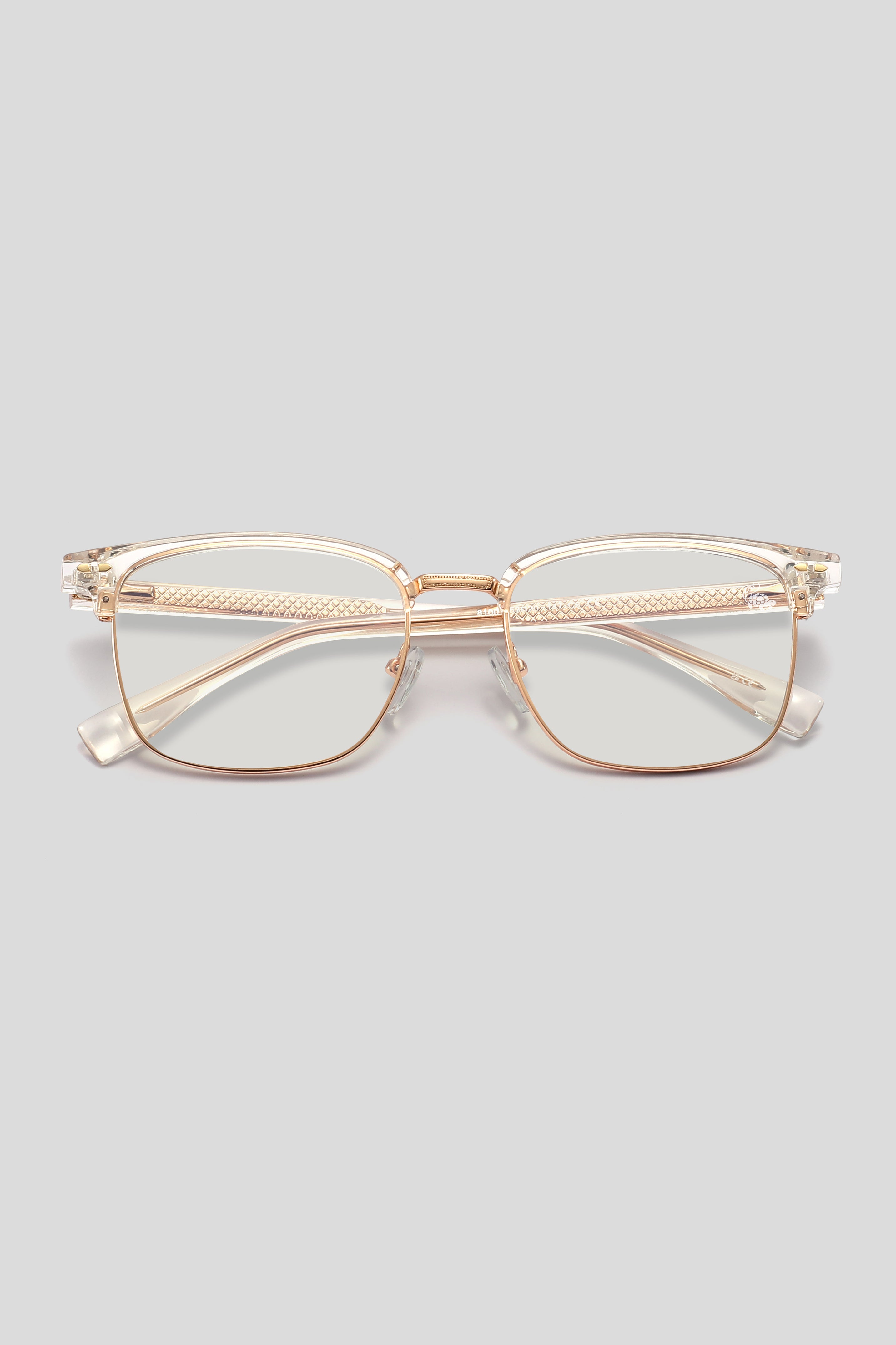 Clubmaster Transparent | Anti Blue