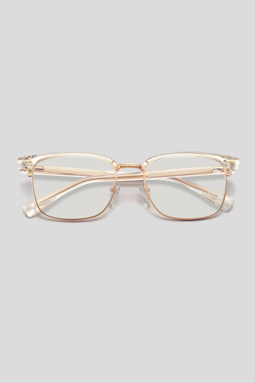 Clubmaster Transparent | Anti Blue