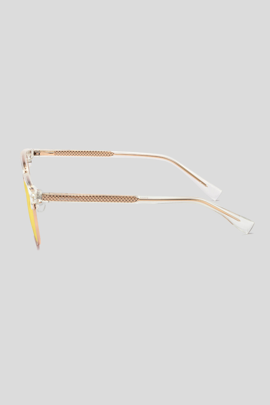 Clubmaster Transparent | Yellow Anti Blue