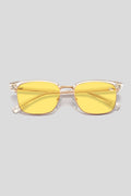 Clubmaster Transparent | Yellow Anti Blue