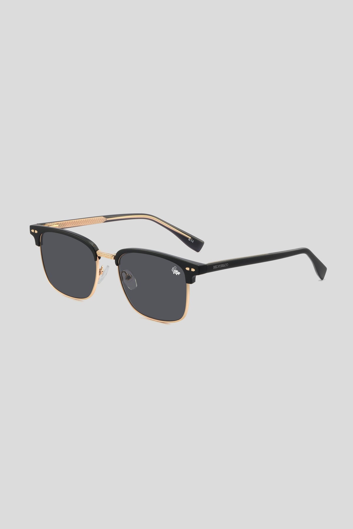 Clubmaster Matte Black