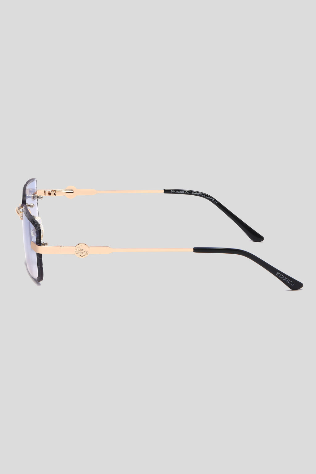 Diamond Cut Hampton Blue | Gold