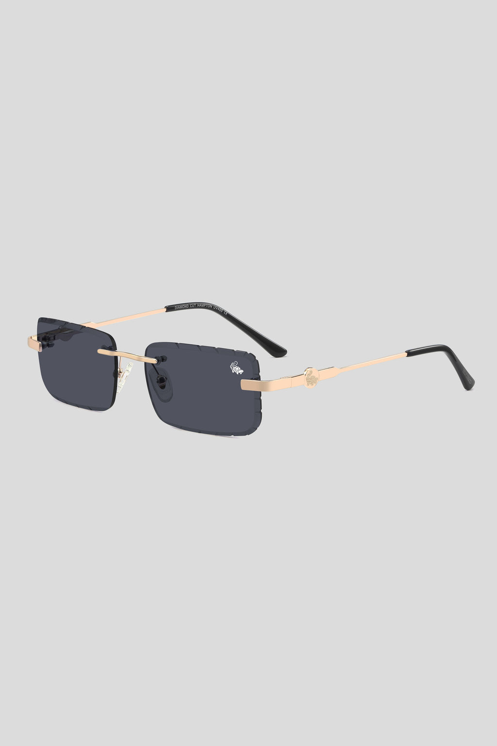 Diamond Cut Hampton Black | Gold