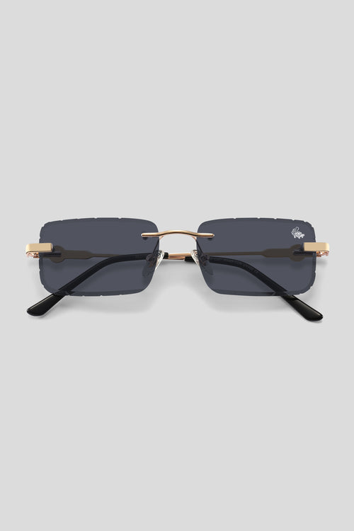 Diamond Cut Hampton Black | Gold