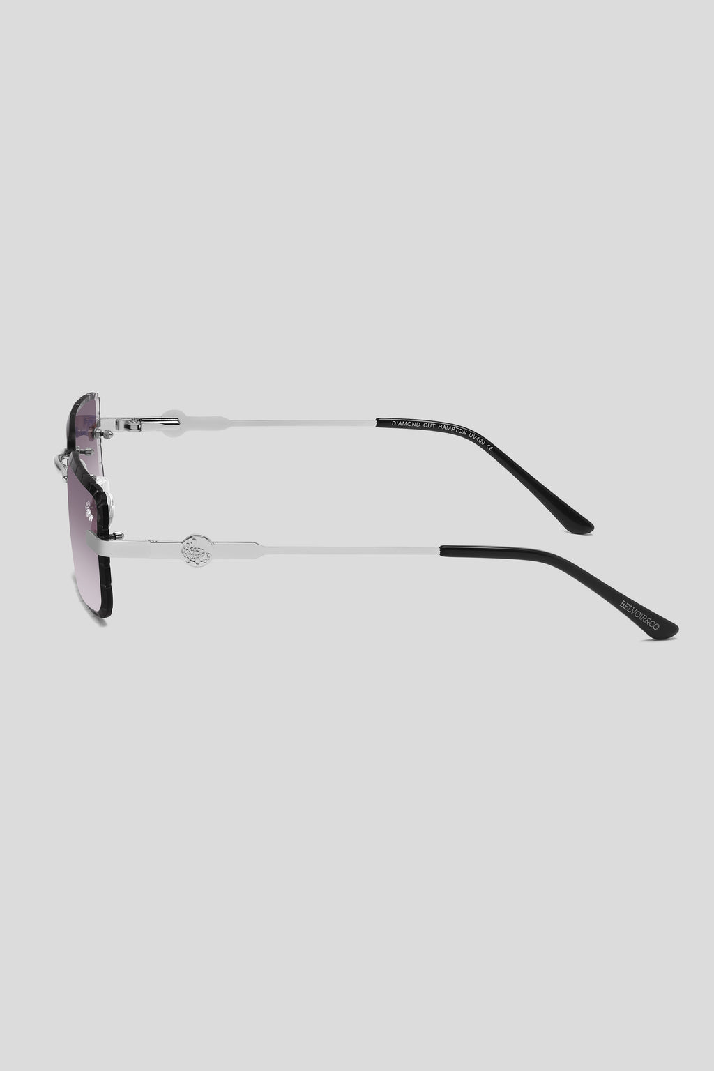 Diamond Cut Hampton Smoke | Silver
