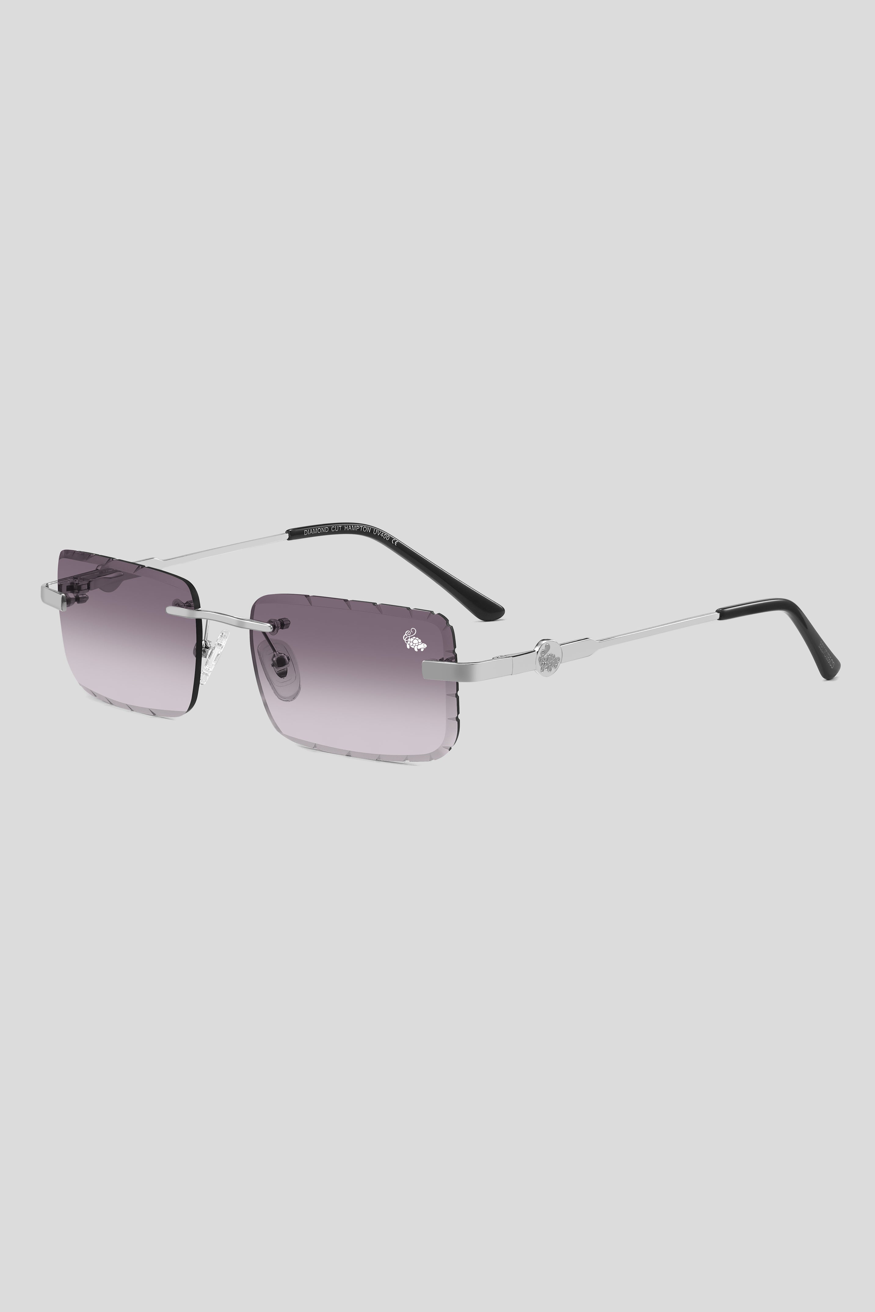 Diamond Cut Hampton Smoke | Silver