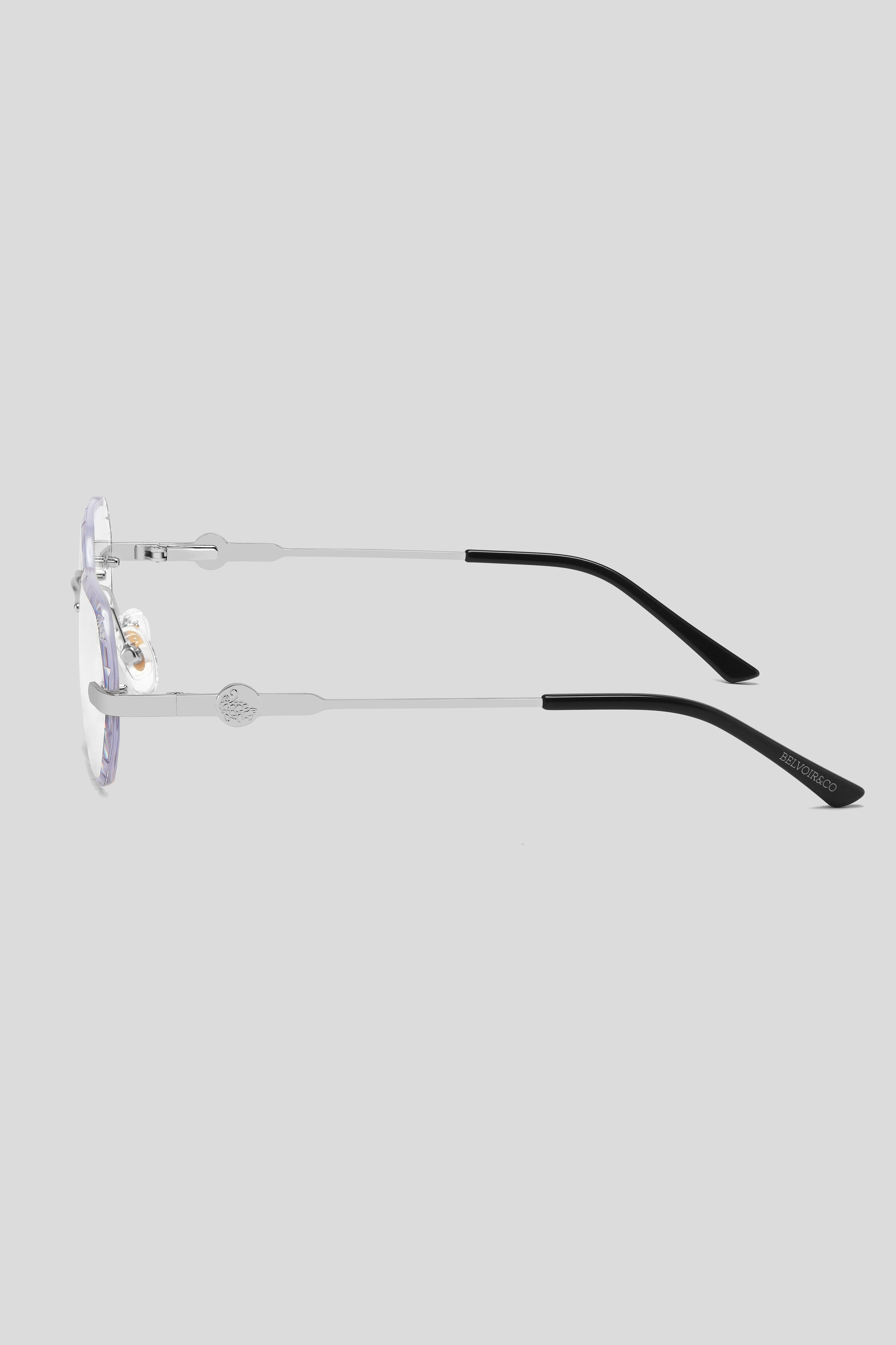 Diamond Cut Willow Anti Blue | Silver