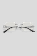 Diamond Cut Willow Anti Blue | Silver