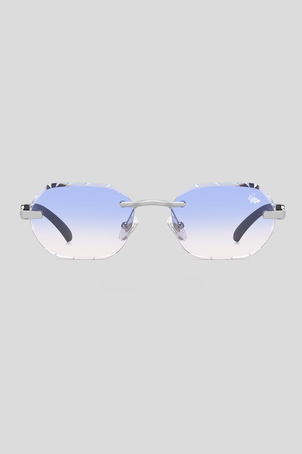 Diamond Cut Willow Ice Silver | Black