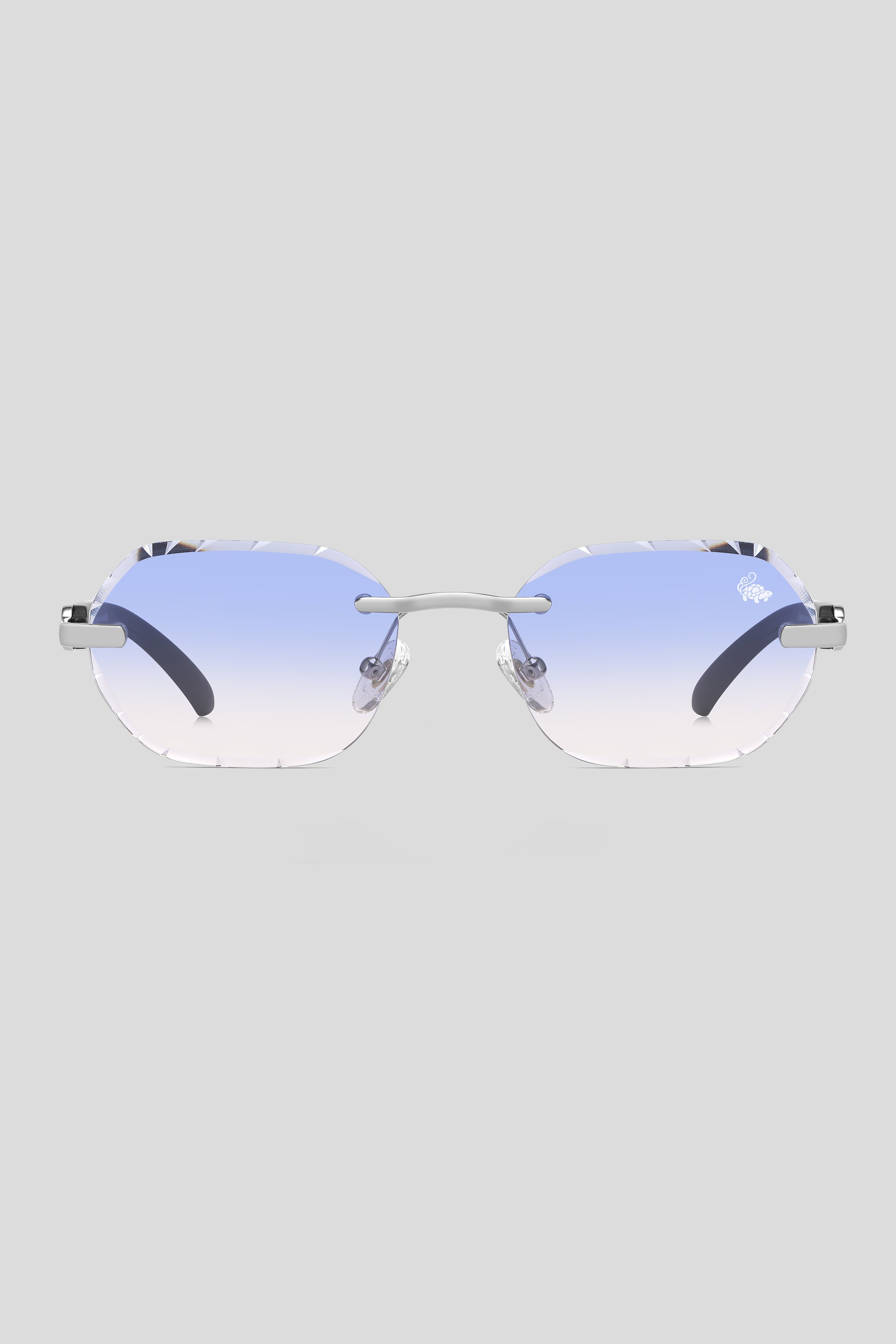 Diamond Cut Willow Ice Silver | Black