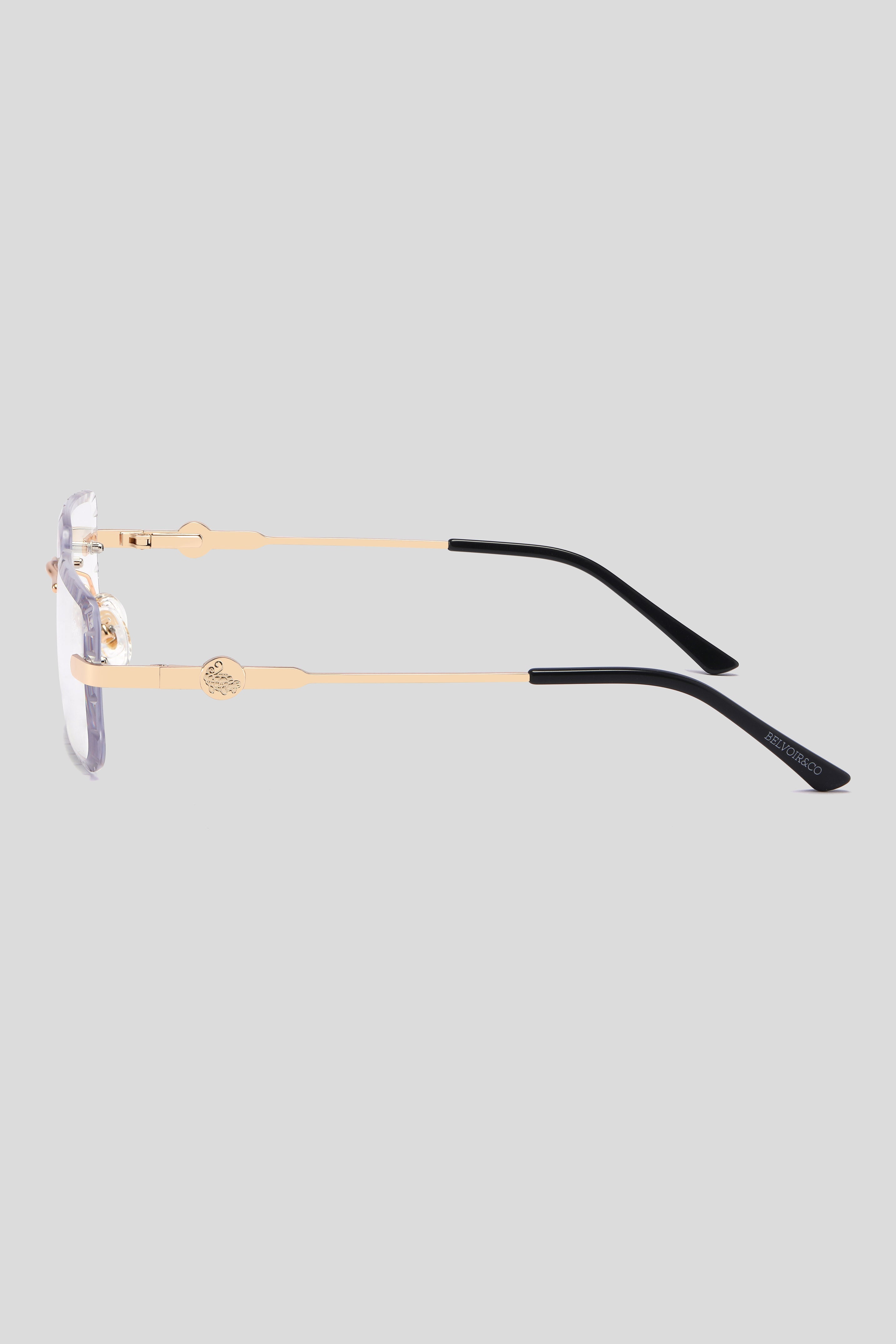 Diamond Cut Hampton Anti Blue | Gold