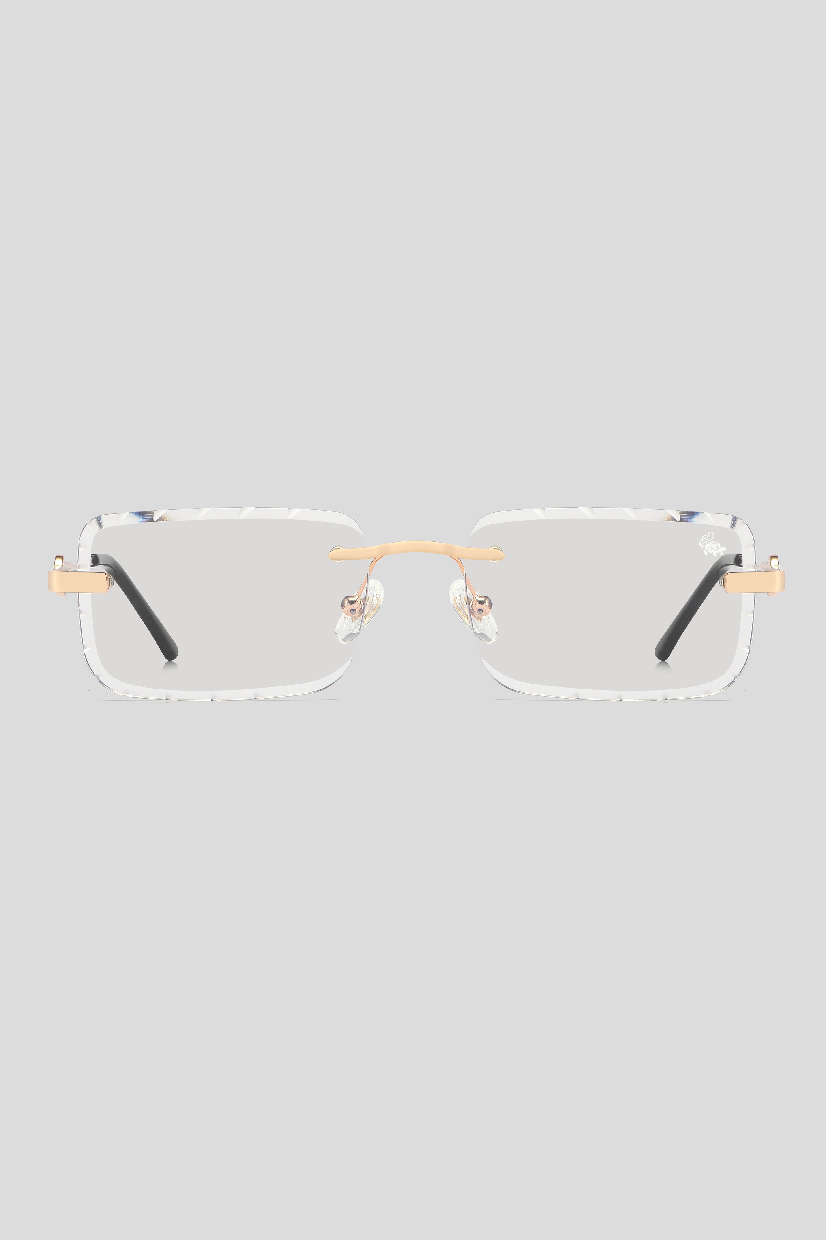 Diamond Cut Hampton Anti Blue | Gold