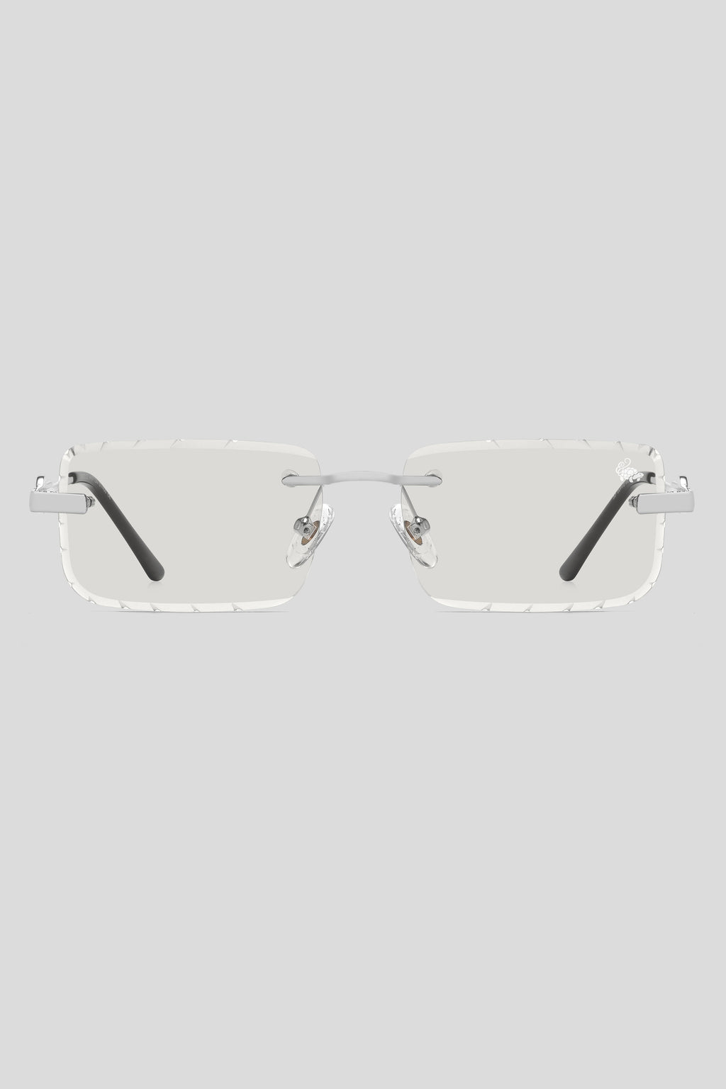 Diamond Cut Hampton Anti Blue | Silver