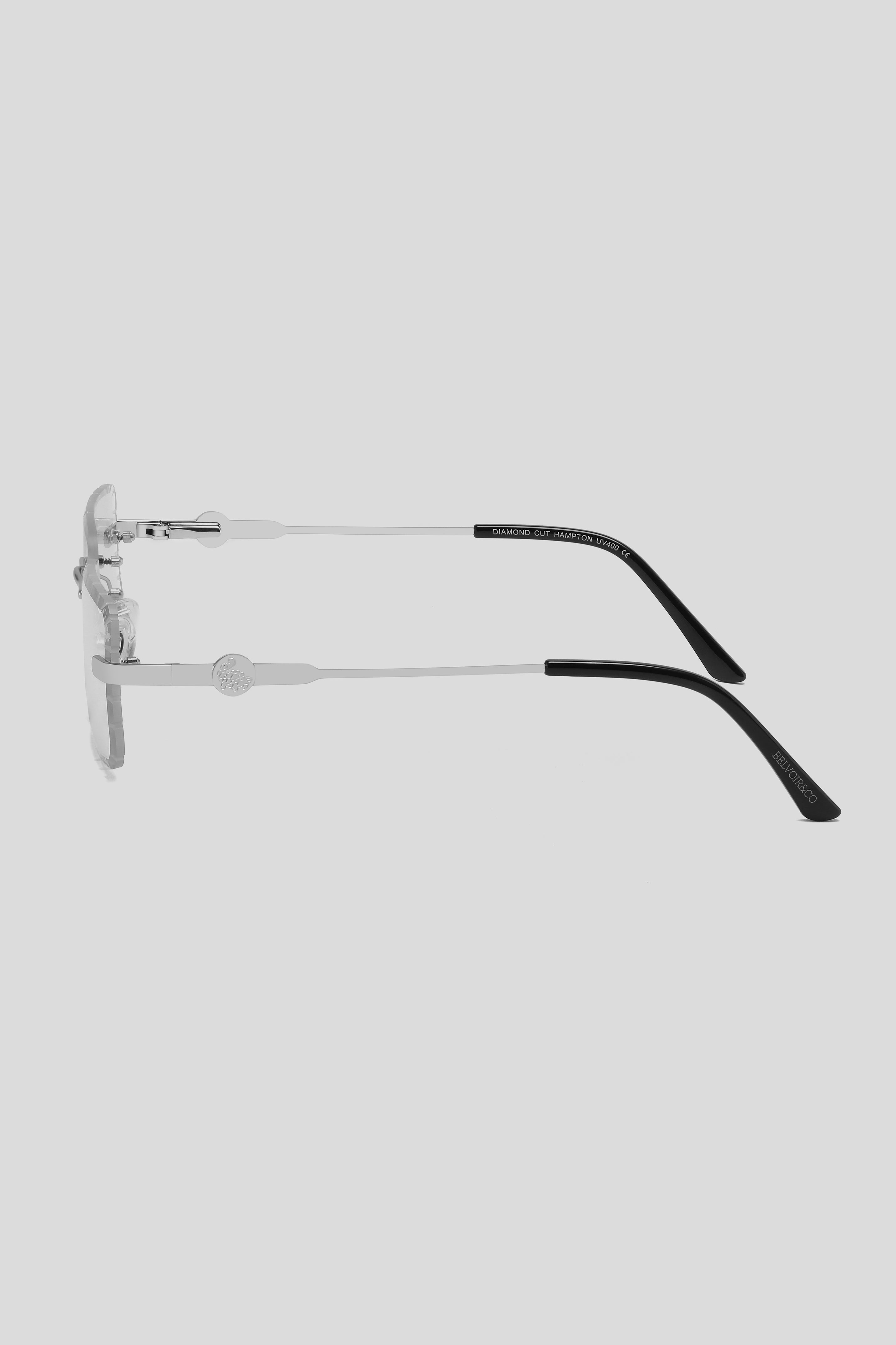 Diamond Cut Hampton Anti Blue | Silver