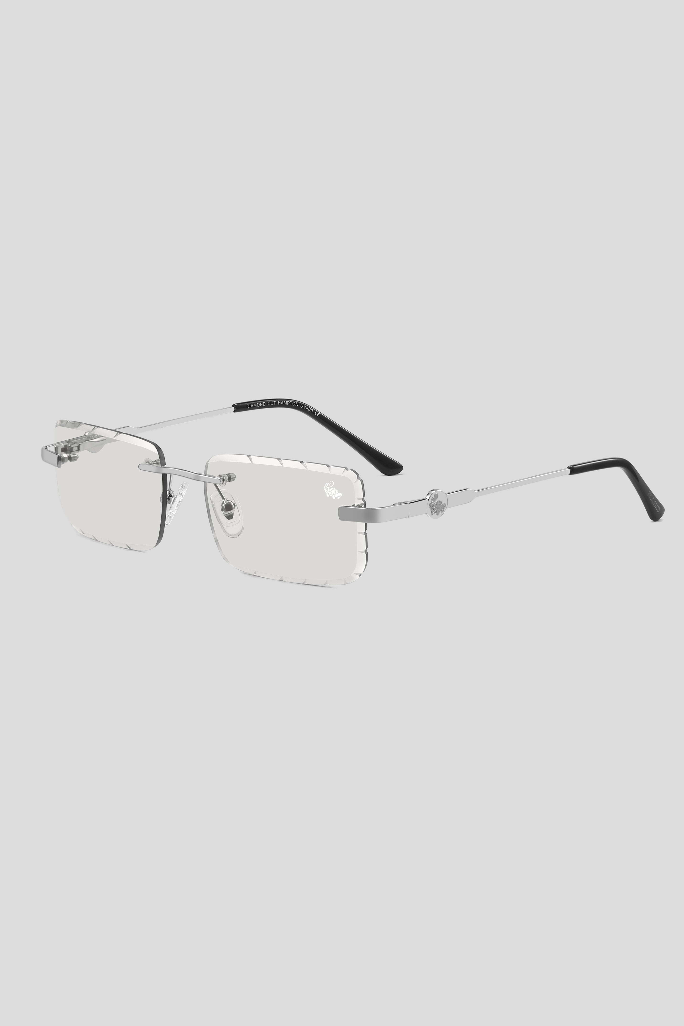 Diamond Cut Hampton Anti Blue | Silver