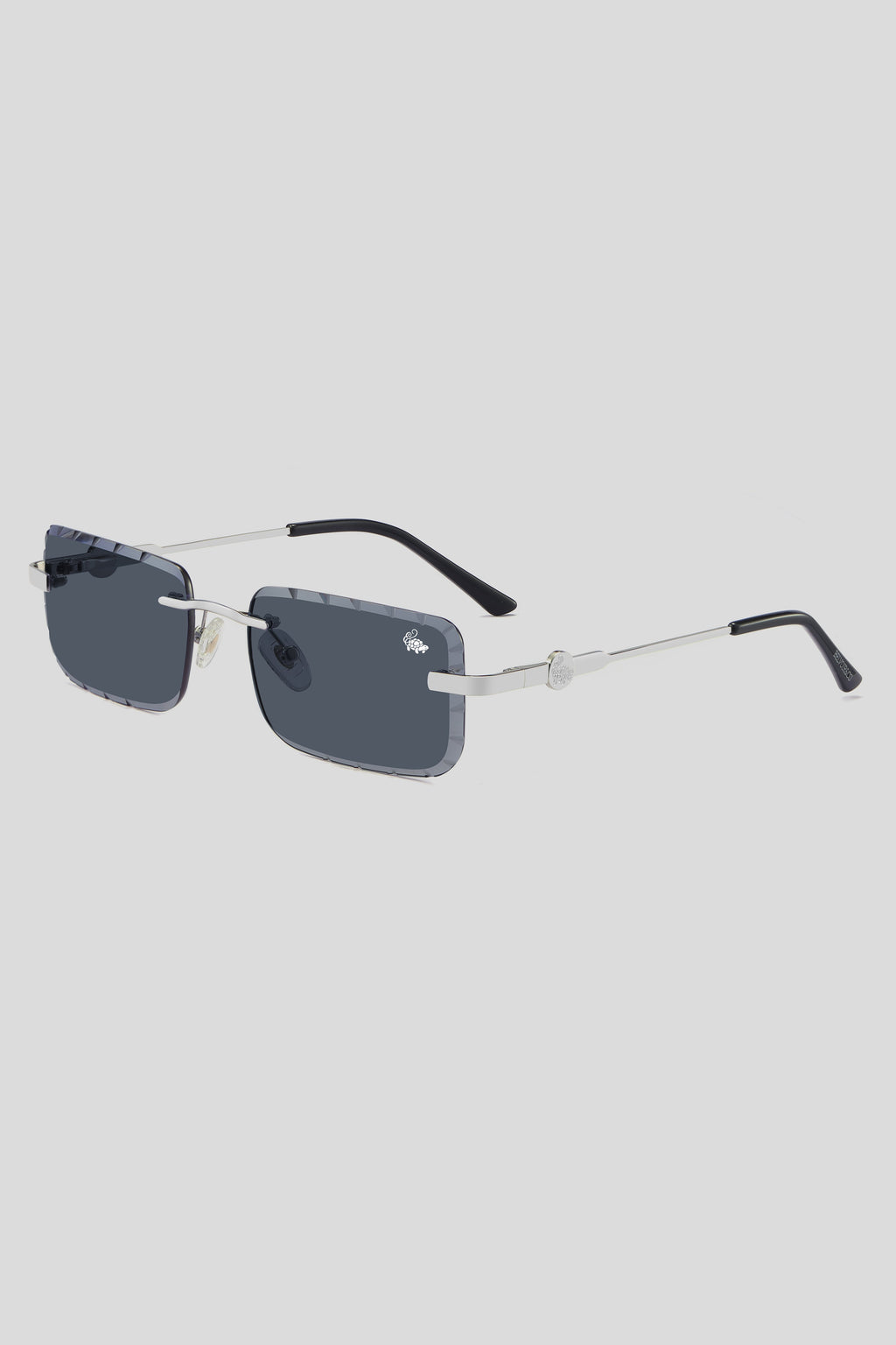 Diamond Cut Hampton Black | Silver