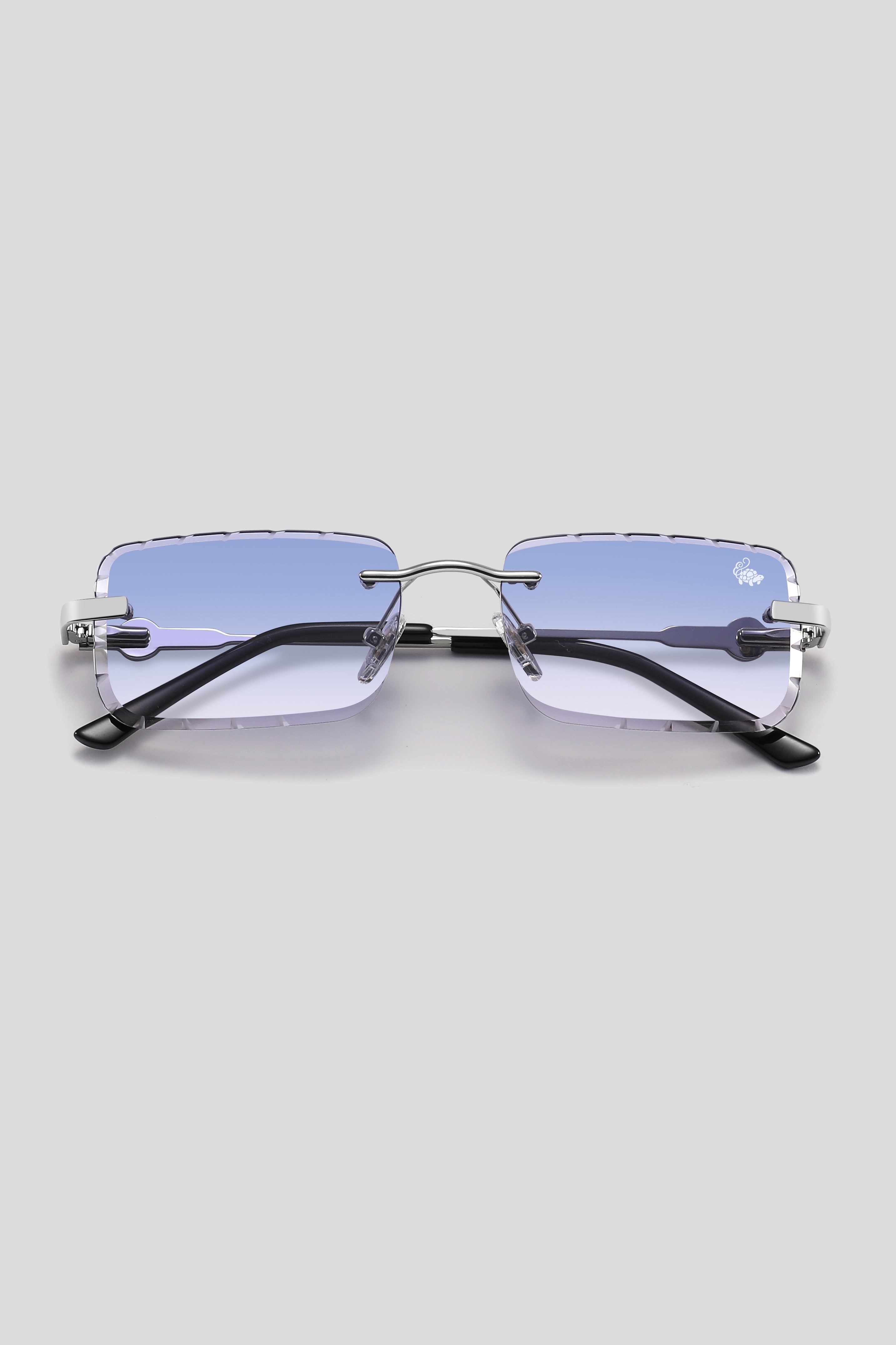 Diamond Cut Hampton Blue | Silver