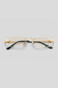 Diamond Cut Mabel Transition Brown | Gold