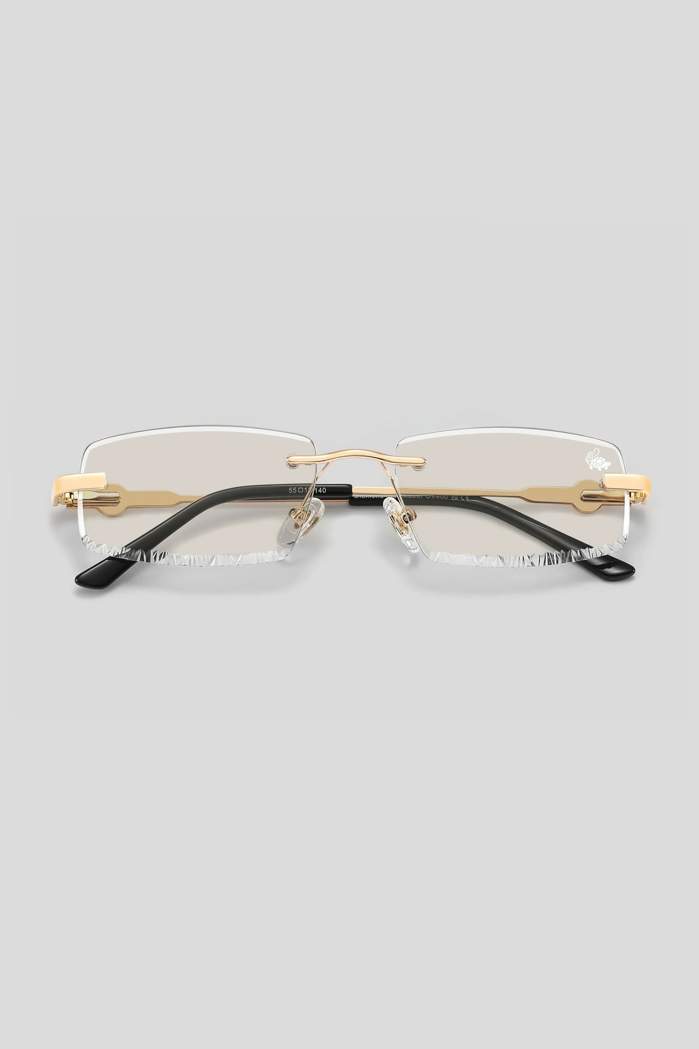 Diamond Cut Mabel Transition Brown | Gold