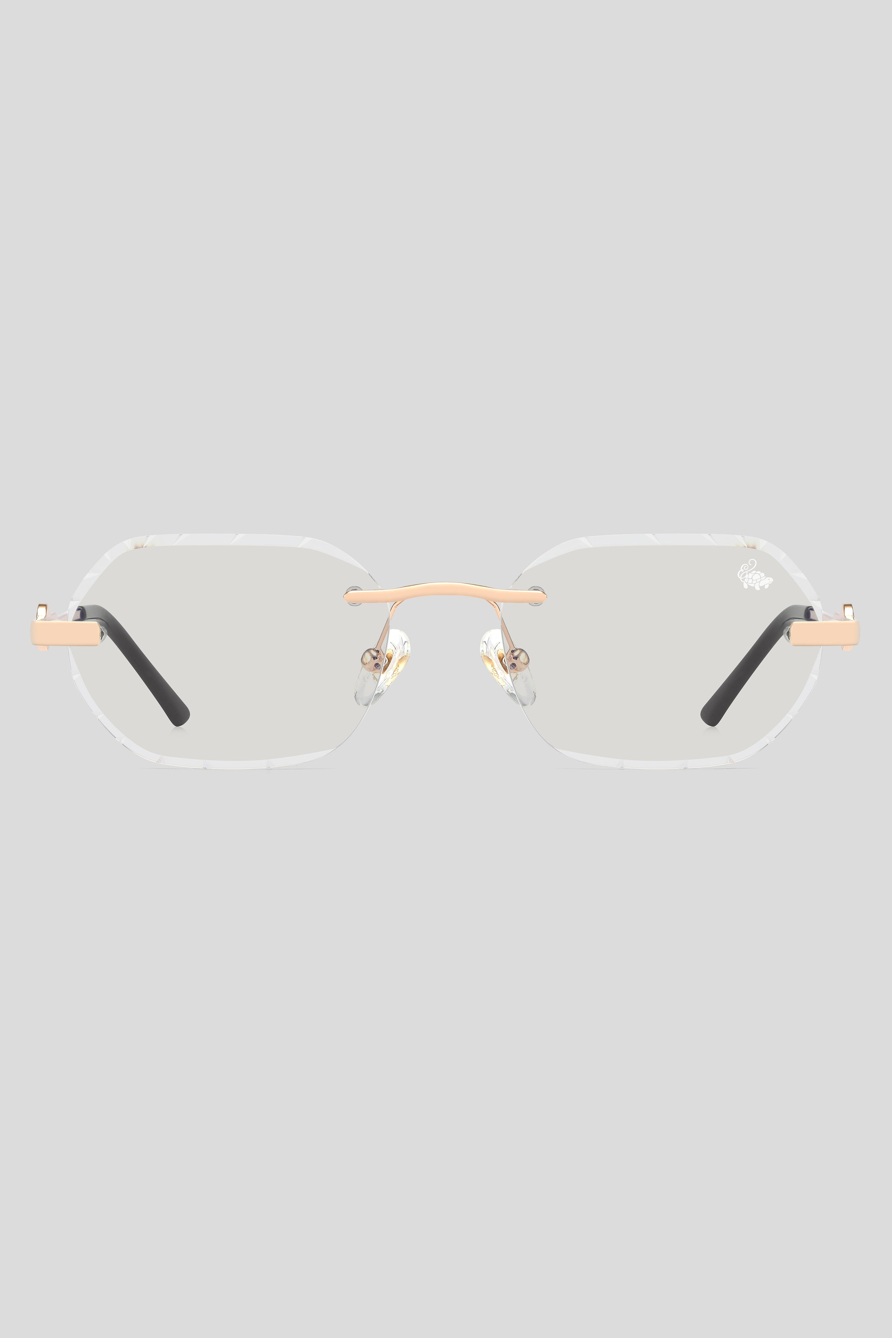 Diamond Cut Willow Anti Blue | Gold