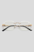 Diamond Cut Willow Anti Blue | Gold