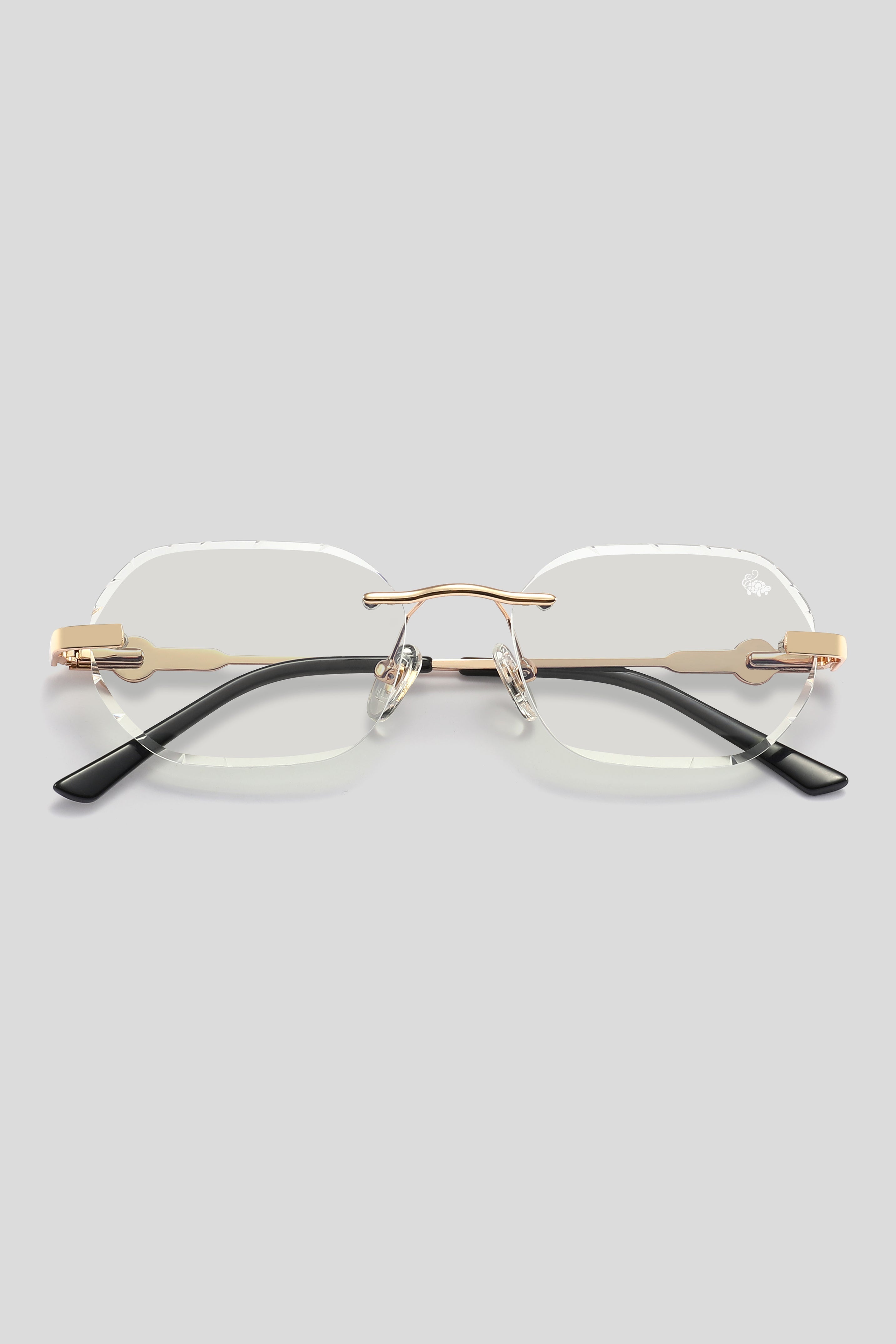 Diamond Cut Willow Anti Blue | Gold