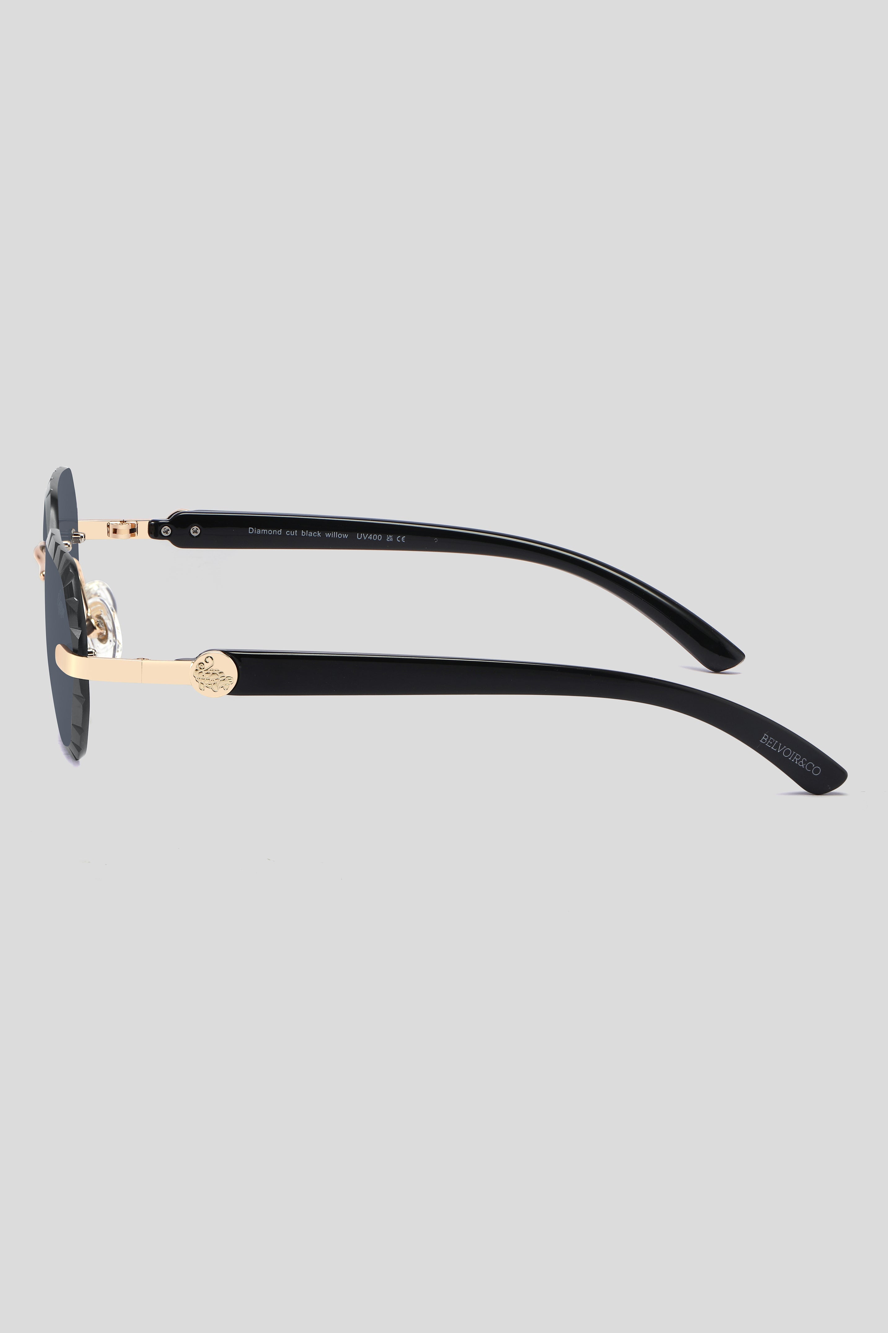 Diamond Cut Willow Black | Black