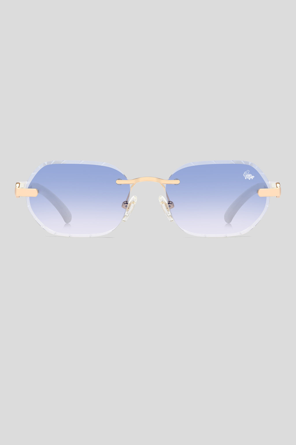 Diamond Cut Willow Blue | Black