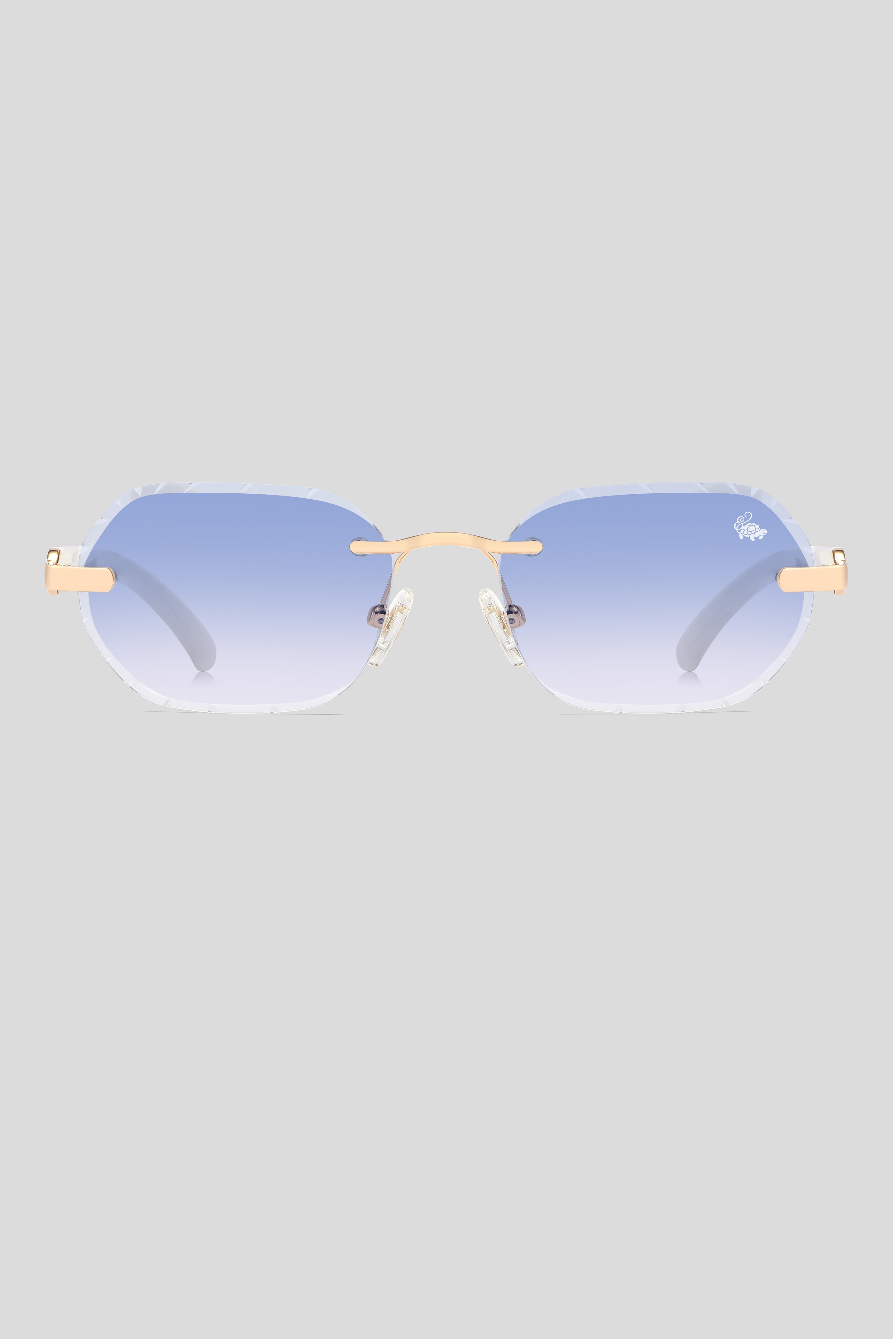 Diamond Cut Willow Blue | Black