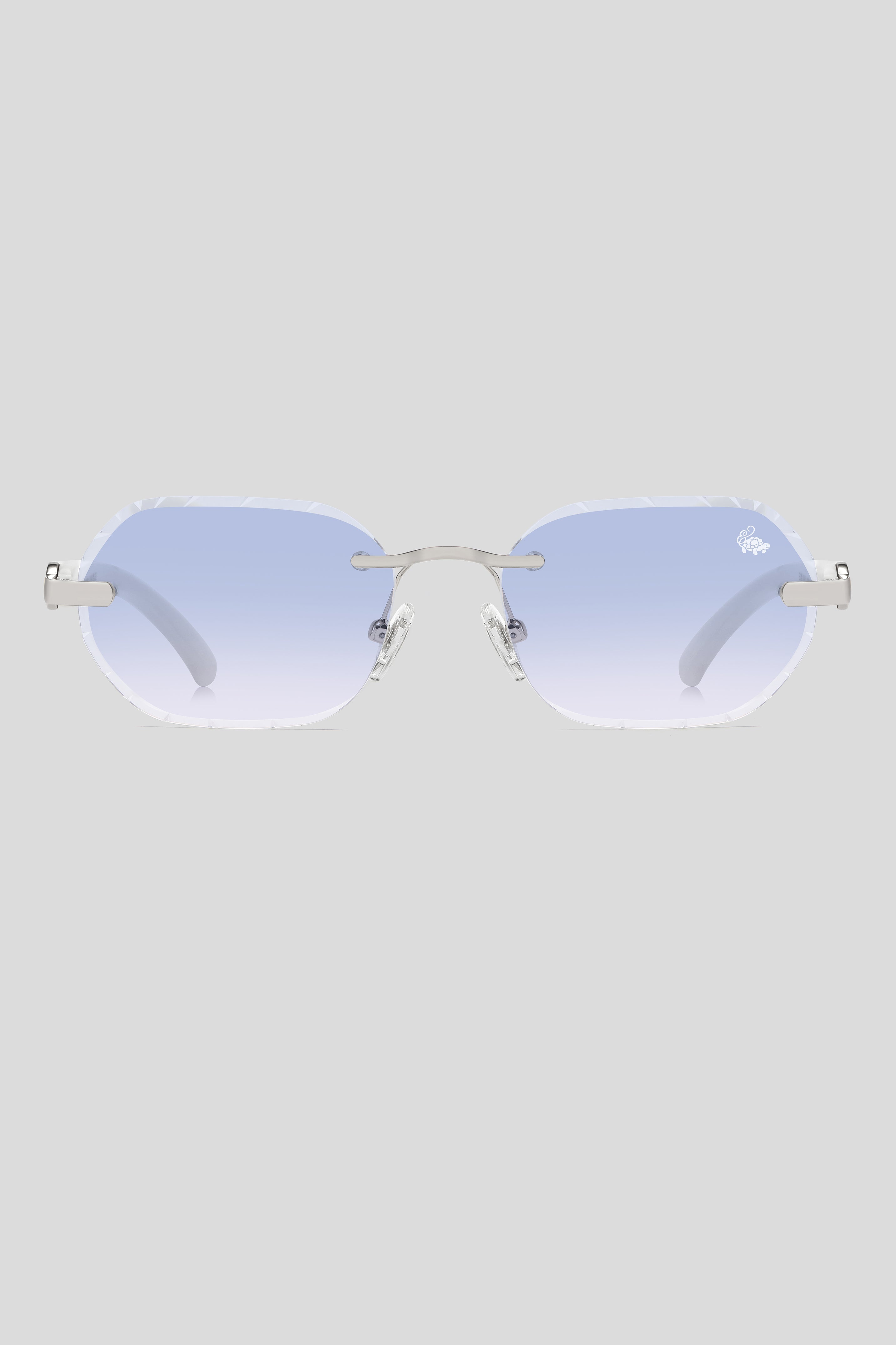 Diamond Cut Willow Ice Silver | White