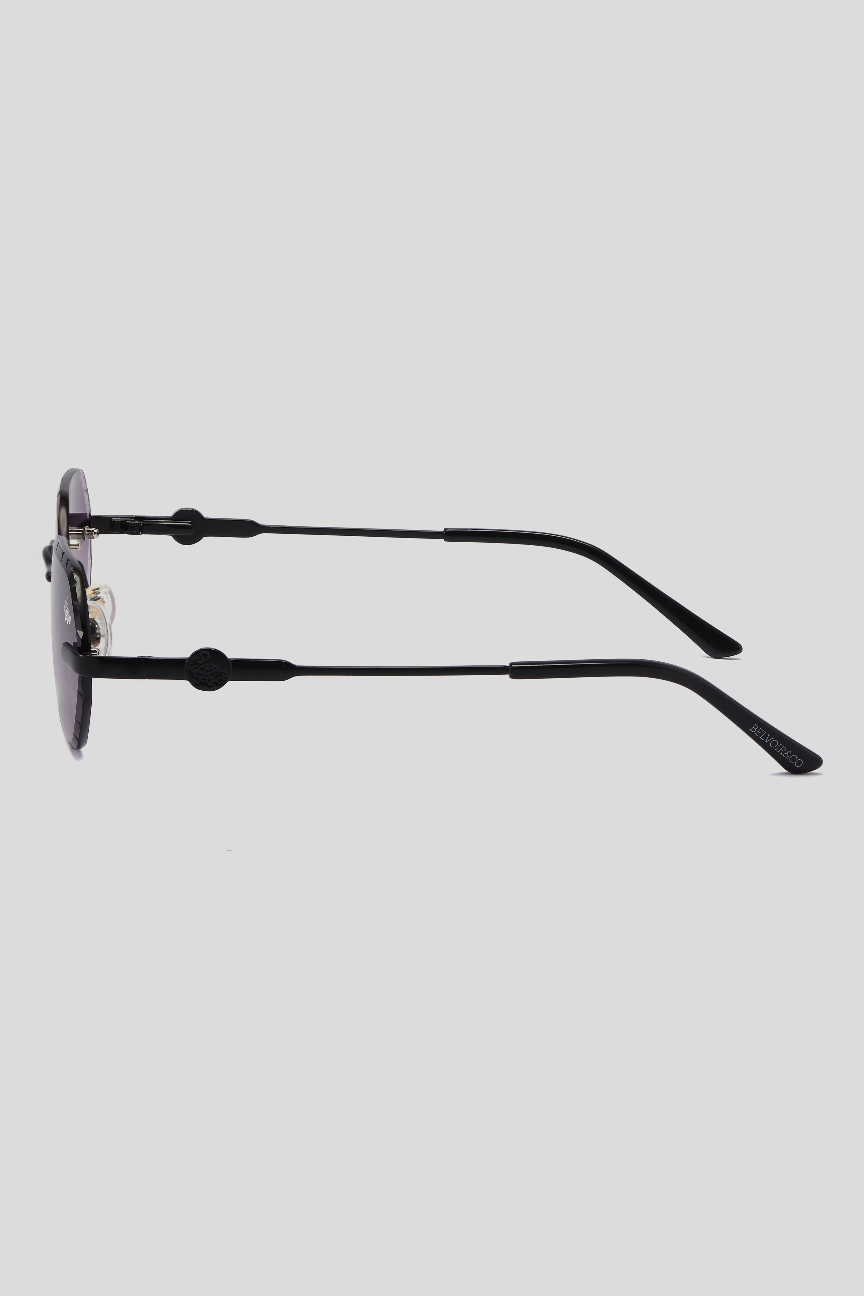 Diamond Cut Willow Smoke | Black