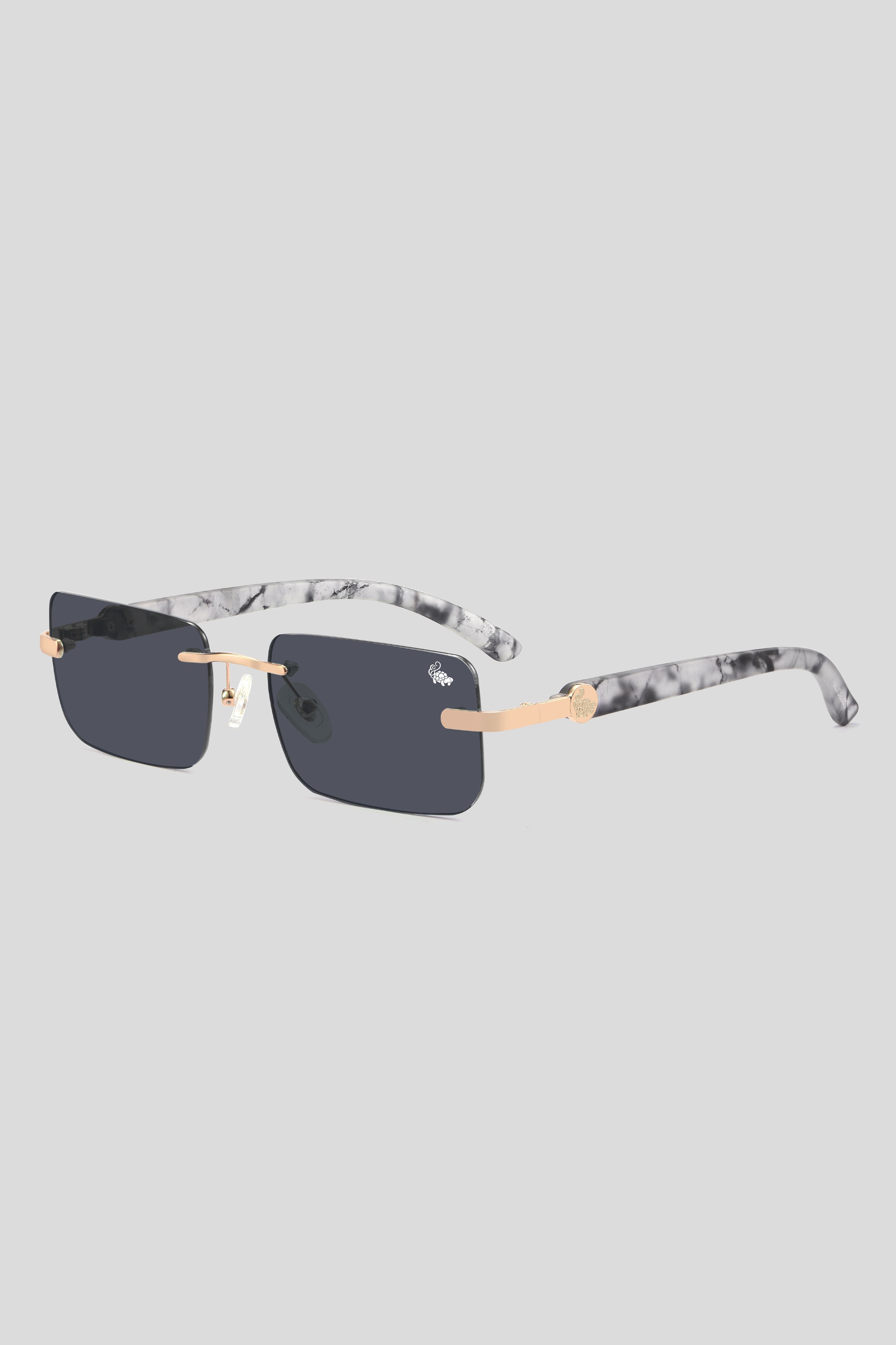 Hampton White Marble | Black