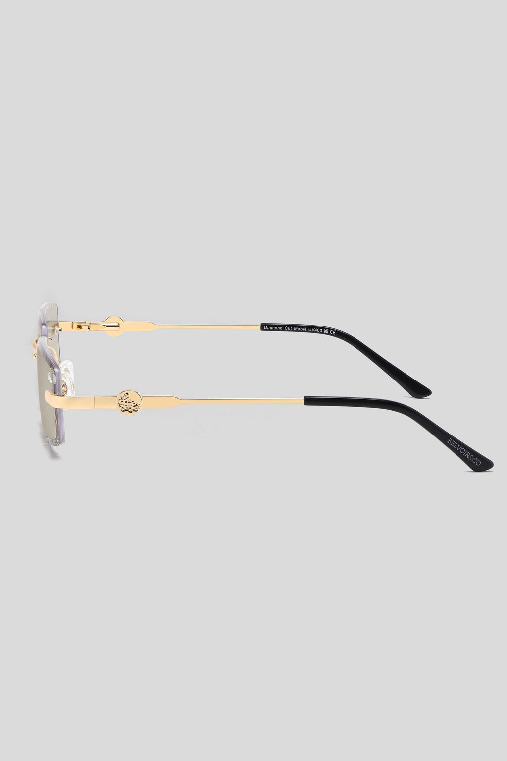 Diamond Cut Mabel Transition Brown | Gold