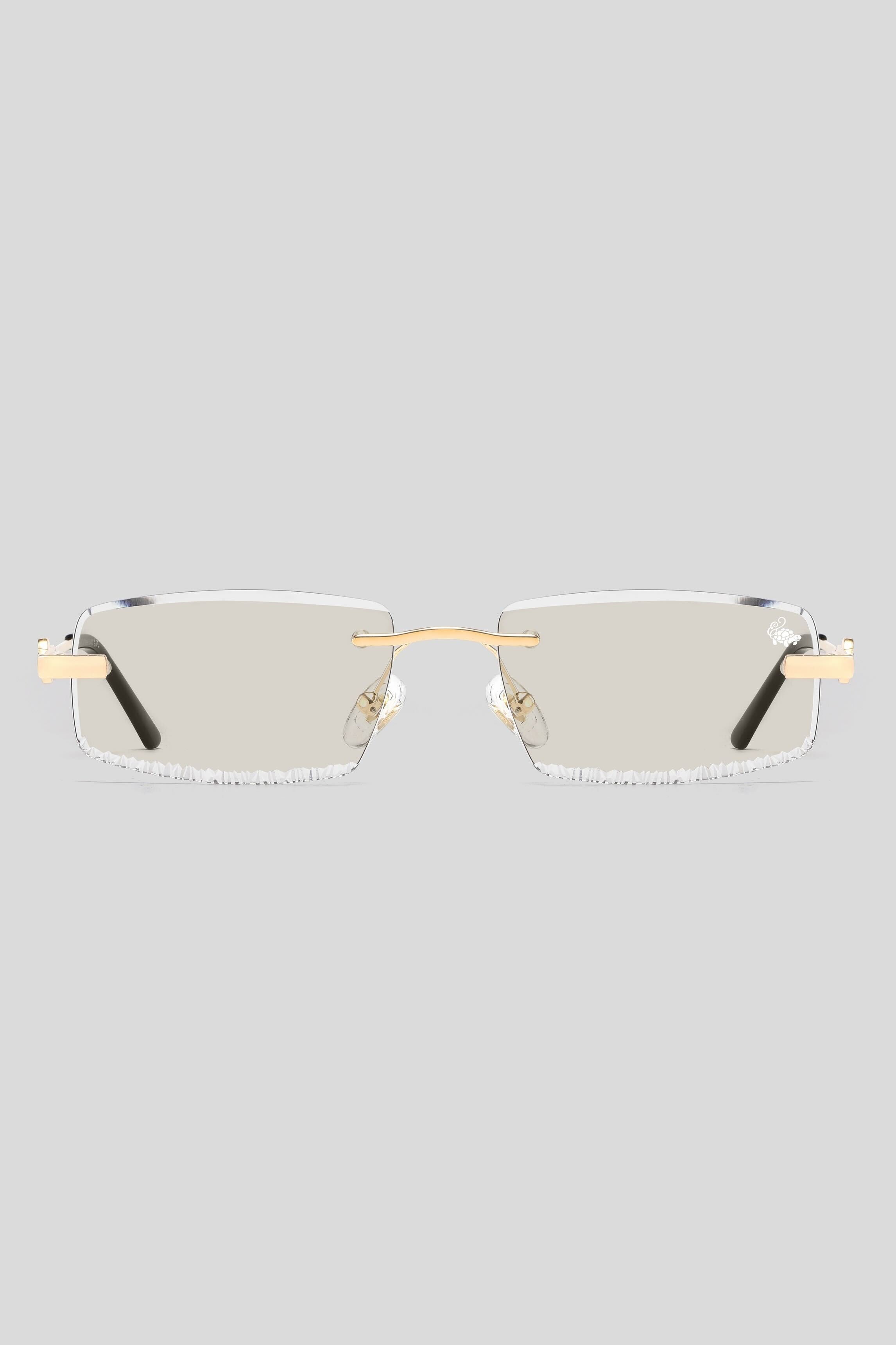 Diamond Cut Mabel Transition Brown | Gold