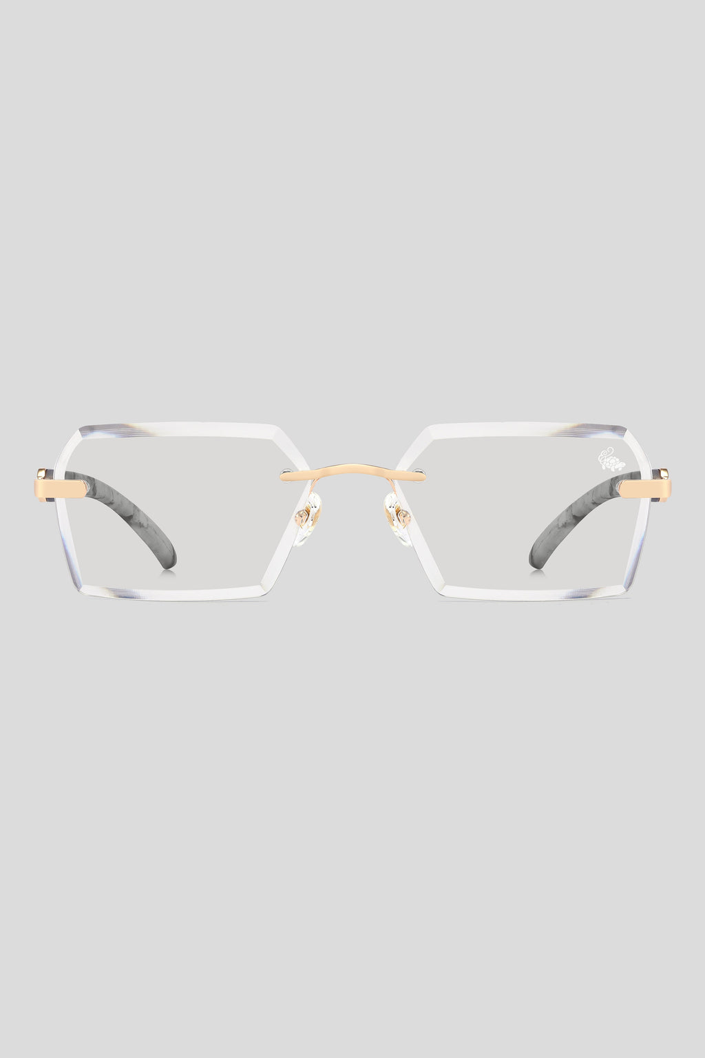 Kennedy White Marble Gold | Anti Blue